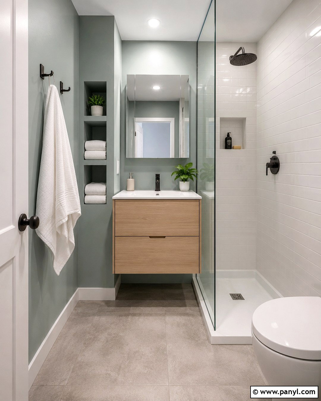 Silvermist Small Bathroom - 20 Silvermist Sherwin Williams Bathroom Ideas