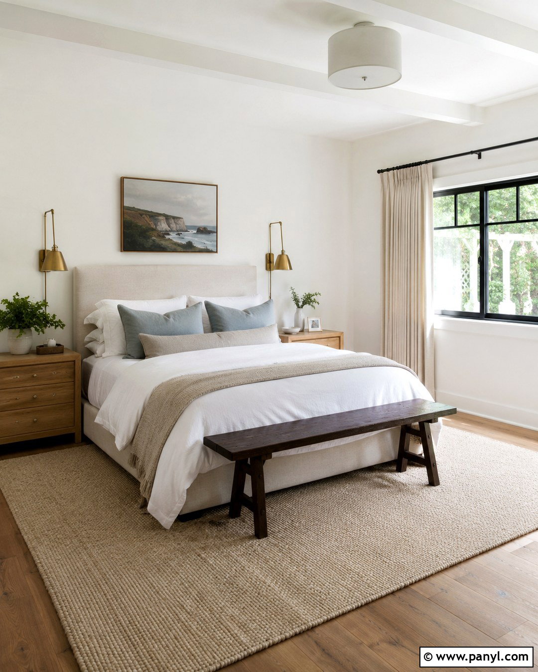 Simply White Bedroom Walls - 20 Benjamin Moore White Walls