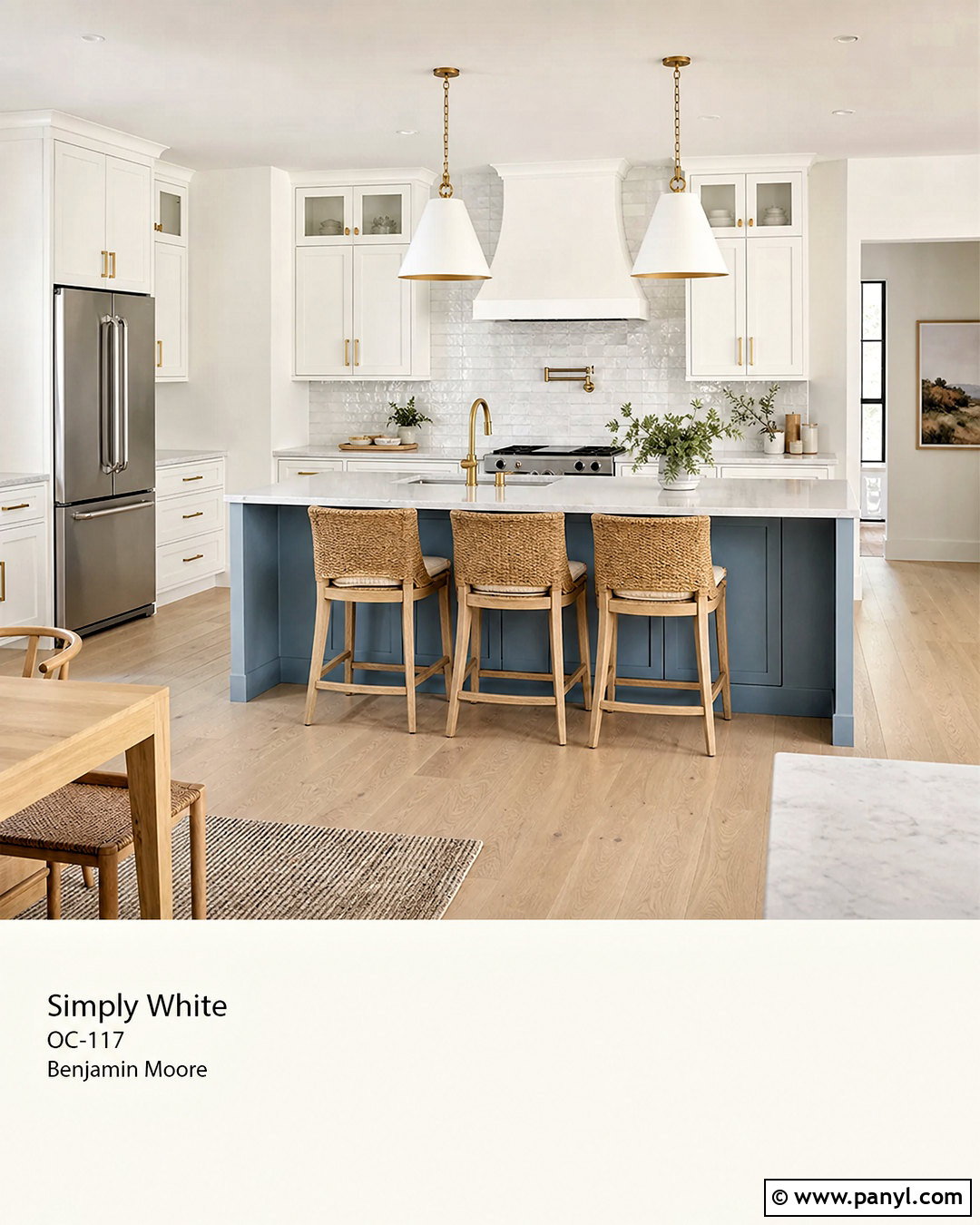 Simply White OC-117 - 20 benjamin moore white paint colors