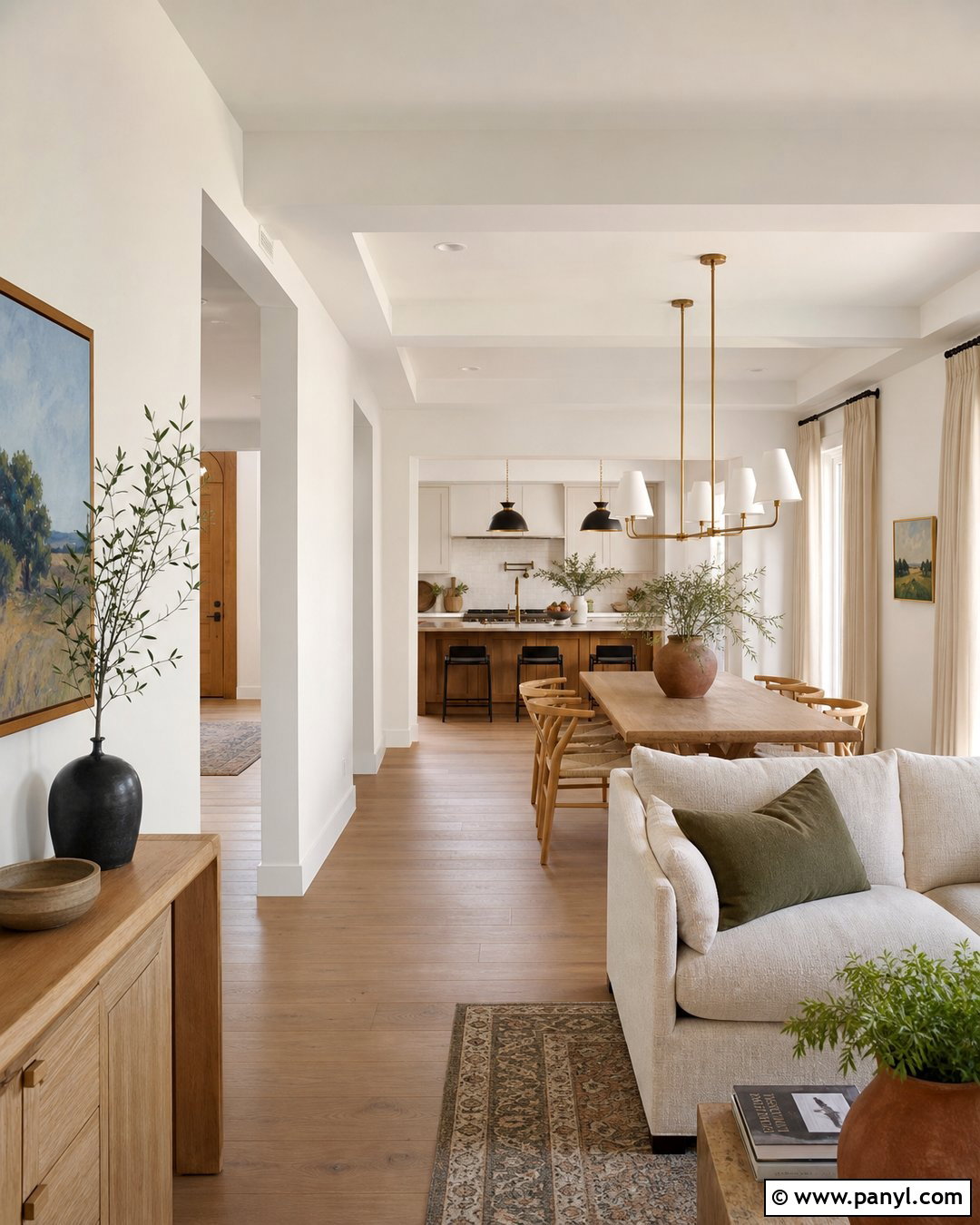 Simply White Walls Throughout the House - 30 simply white benjamin moore walls
