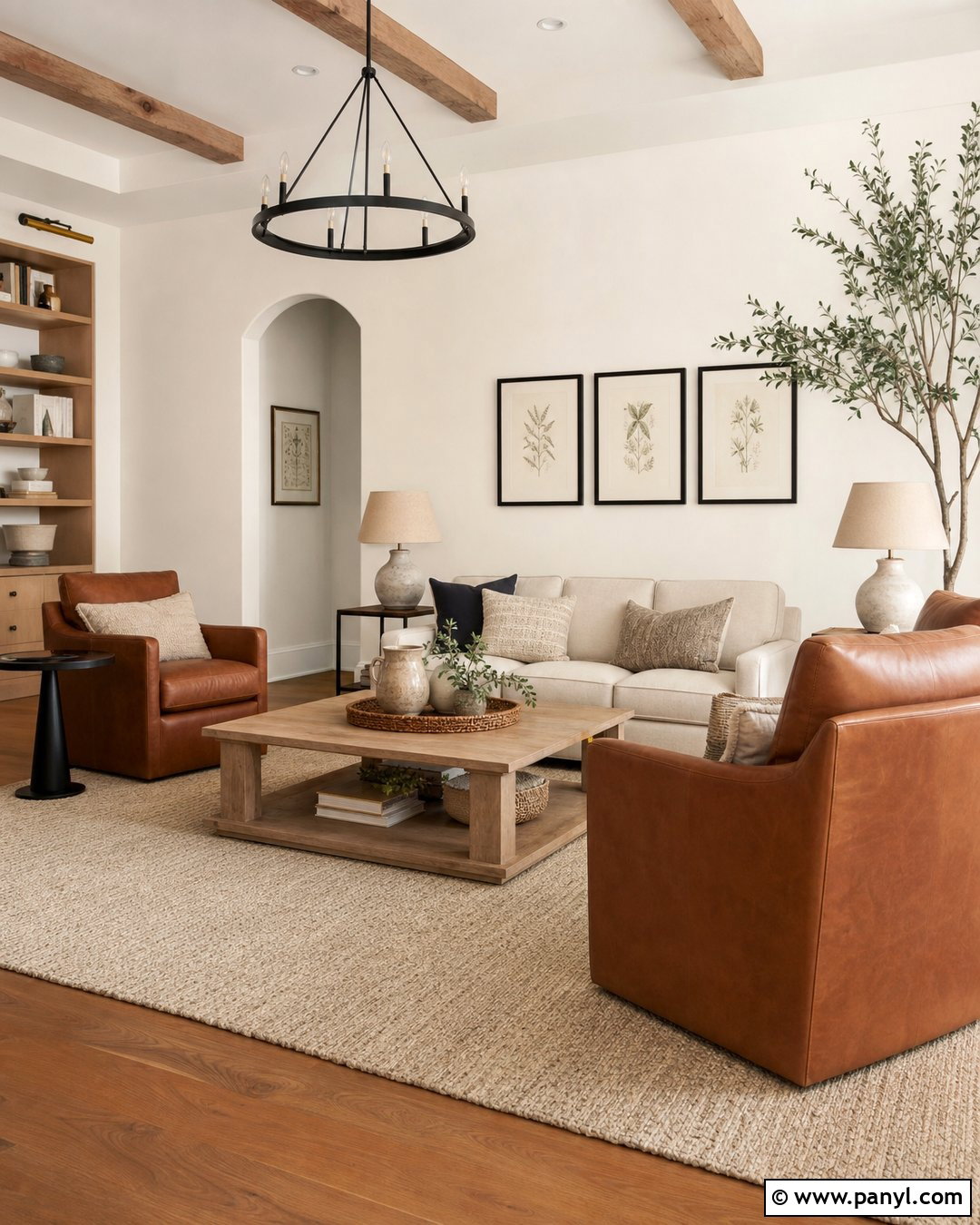 Simply White Walls With Natural Oak - 30 simply white benjamin moore walls
