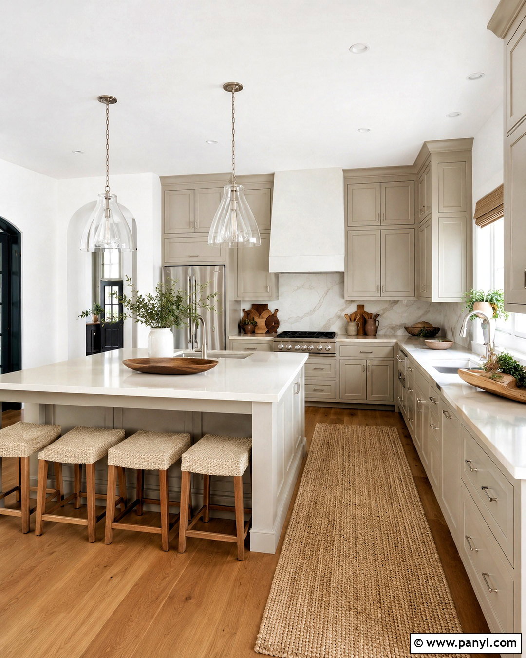 Simply White Walls With Revere Pewter Cabinets - 20 Wall Color For Revere Pewter Cabinets