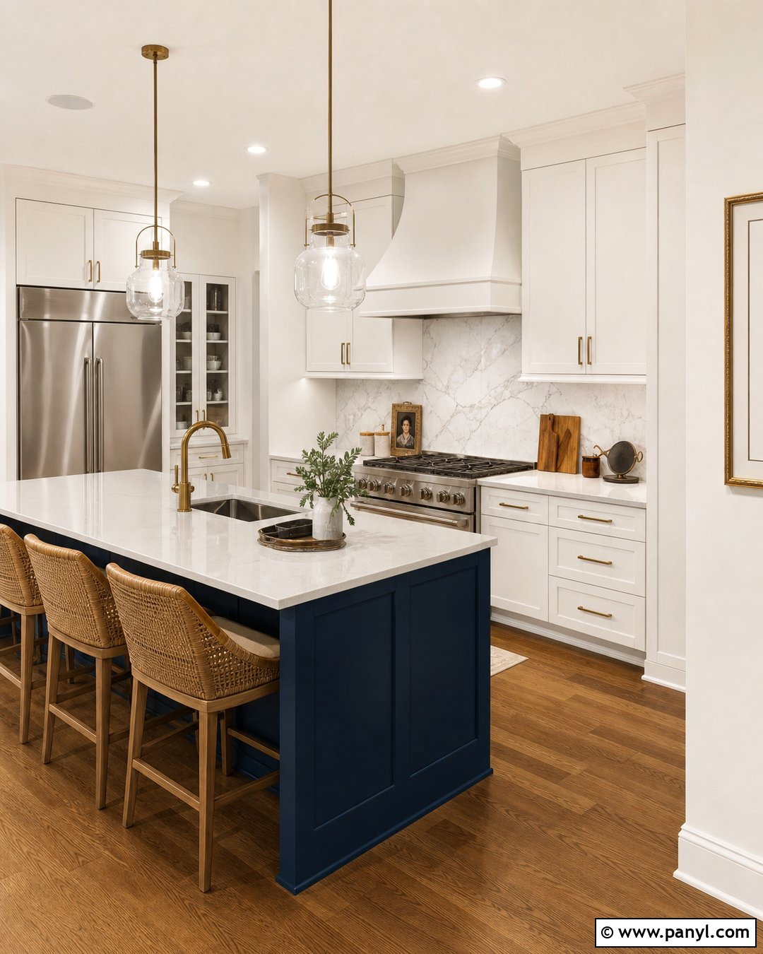 Simply White Walls With White Cabinets - 30 simply white benjamin moore walls