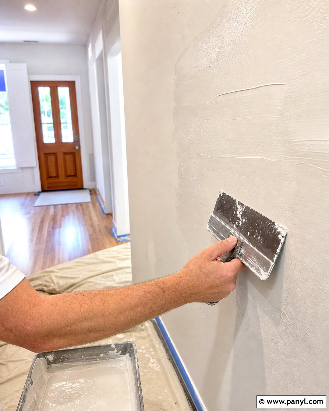 Skim Coating With a Drywall Knife - 20 skim coating walls diy ideas