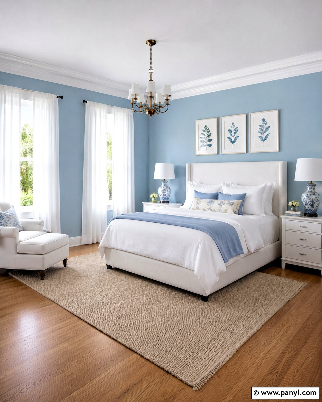 Sky Blue And White Bedroom - 20 sky blue bedroom walls