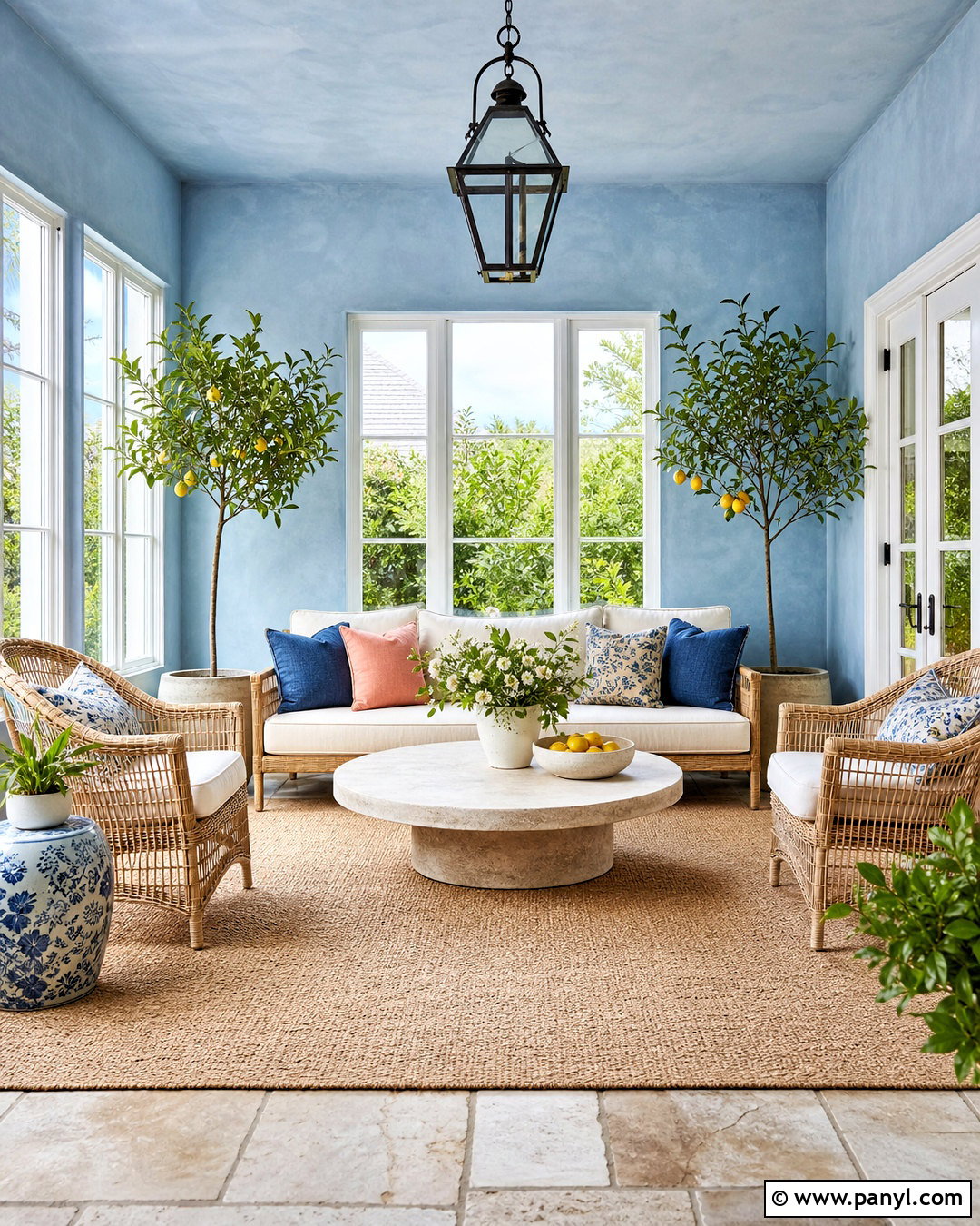 Sky Blue Lime Wash - 20 lime wash colors
