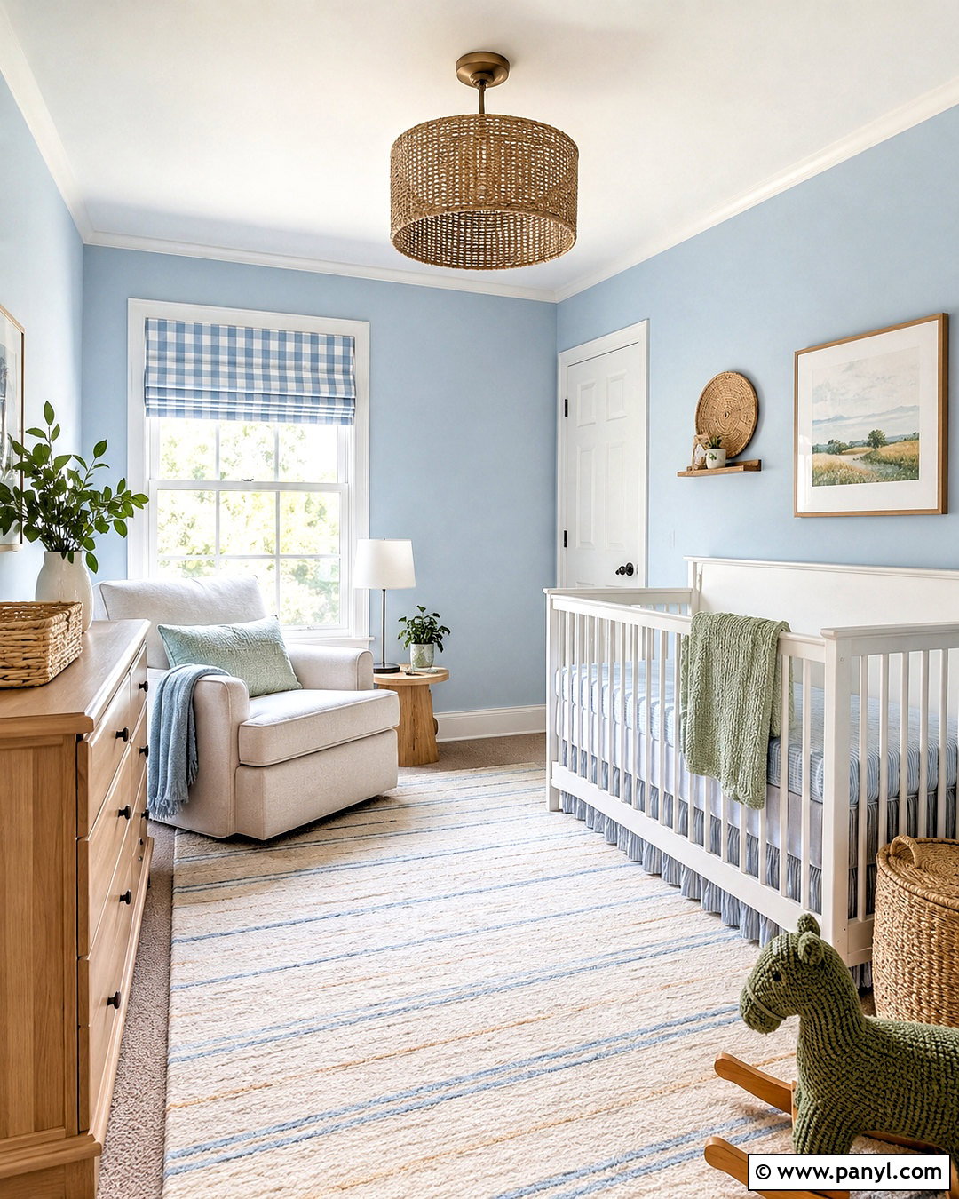 Sky Blue Nursery - 20 nursery room colors