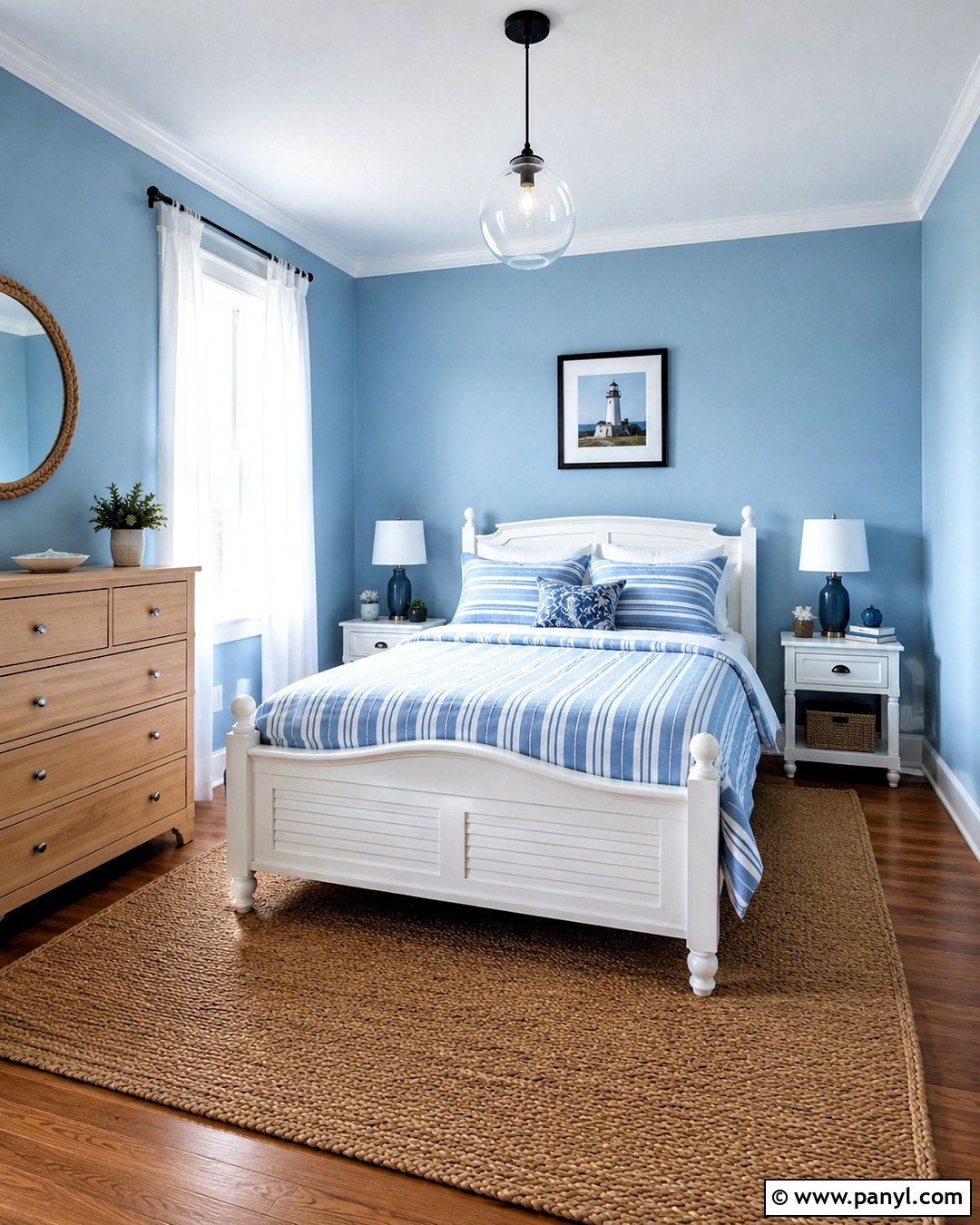 Sky Blue Wall Color - 20 Wall Colours To Brighten A Room Ideas