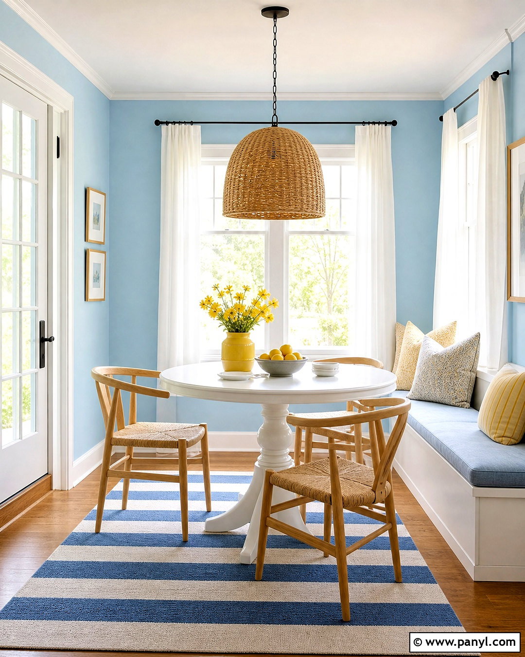 Sky Blue Wall Paint - 20 painting colours for walls