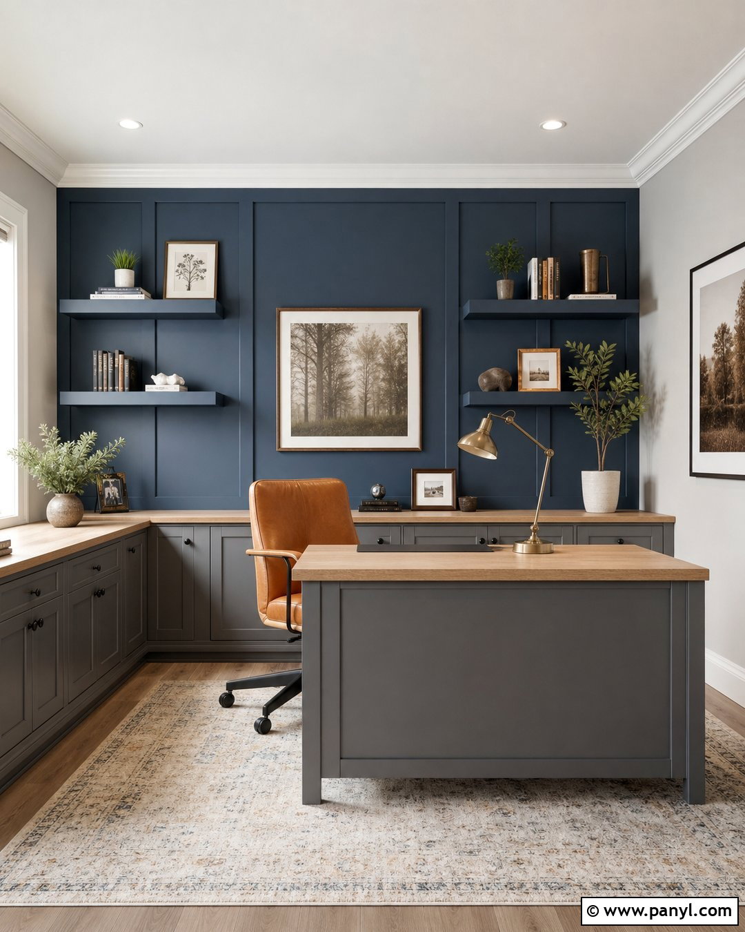 Slate Blue Accent Wall - 30 Best Accent Wall Colors