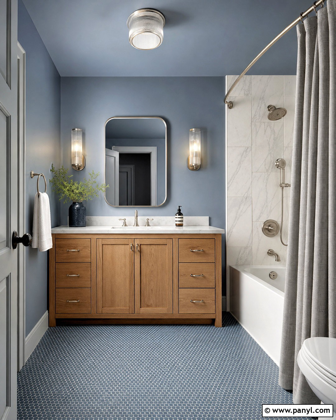 Slate Blue Bathroom Paint - 20 moody bathroom paint colors
