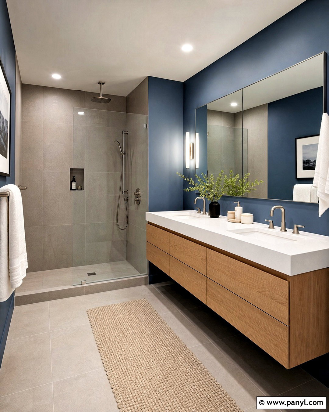 Slate Blue Bathroom Paint - 20 blue paint colors for bathroom ideas