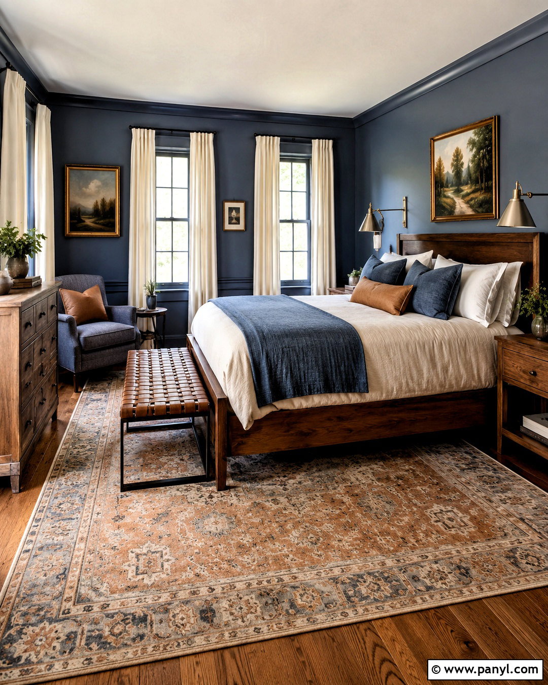Slate Blue Bedroom Paint - 20 moody bedroom paint colors