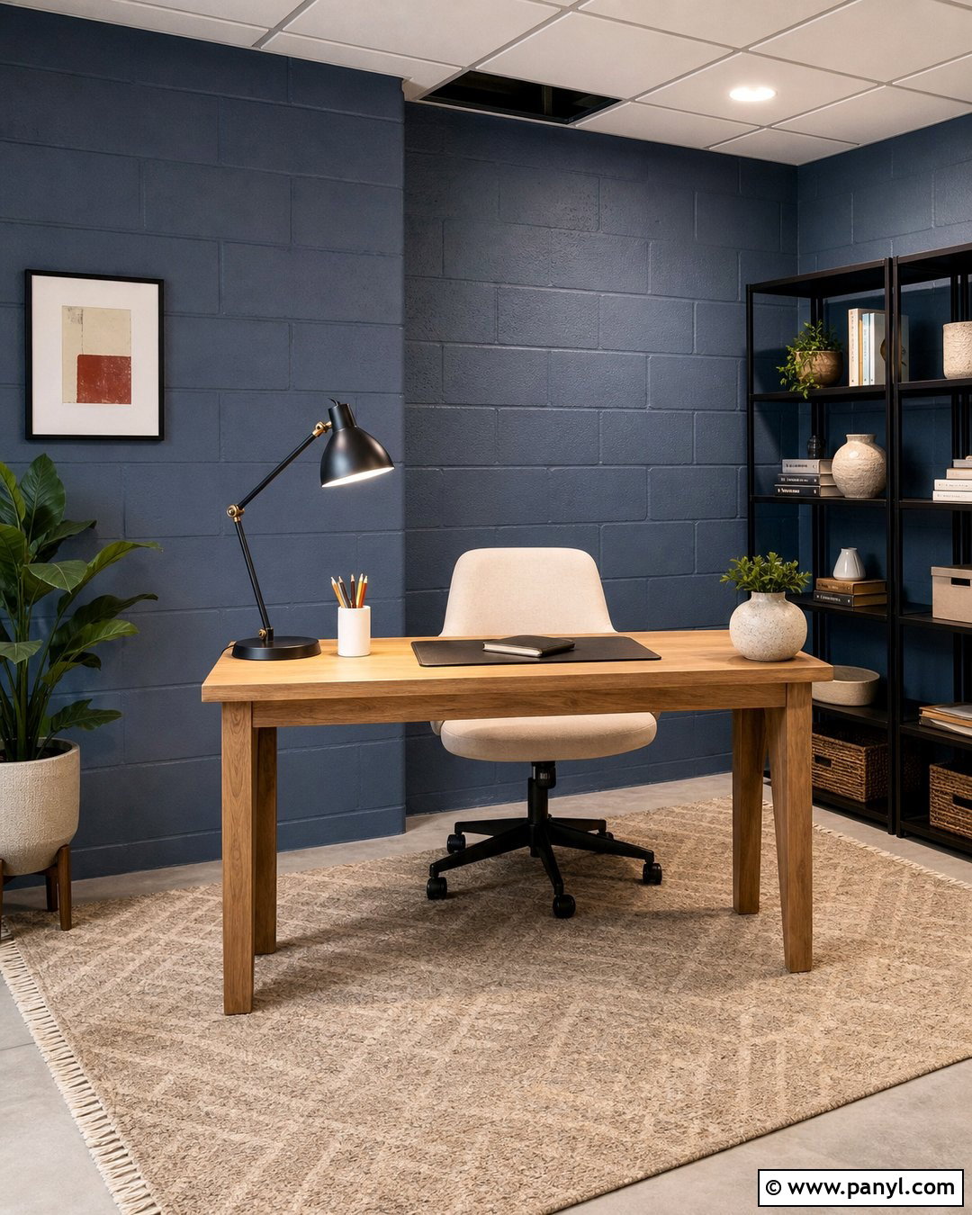 Slate Blue Cinder Block Wall - 20 Cinder Block Wall Colors