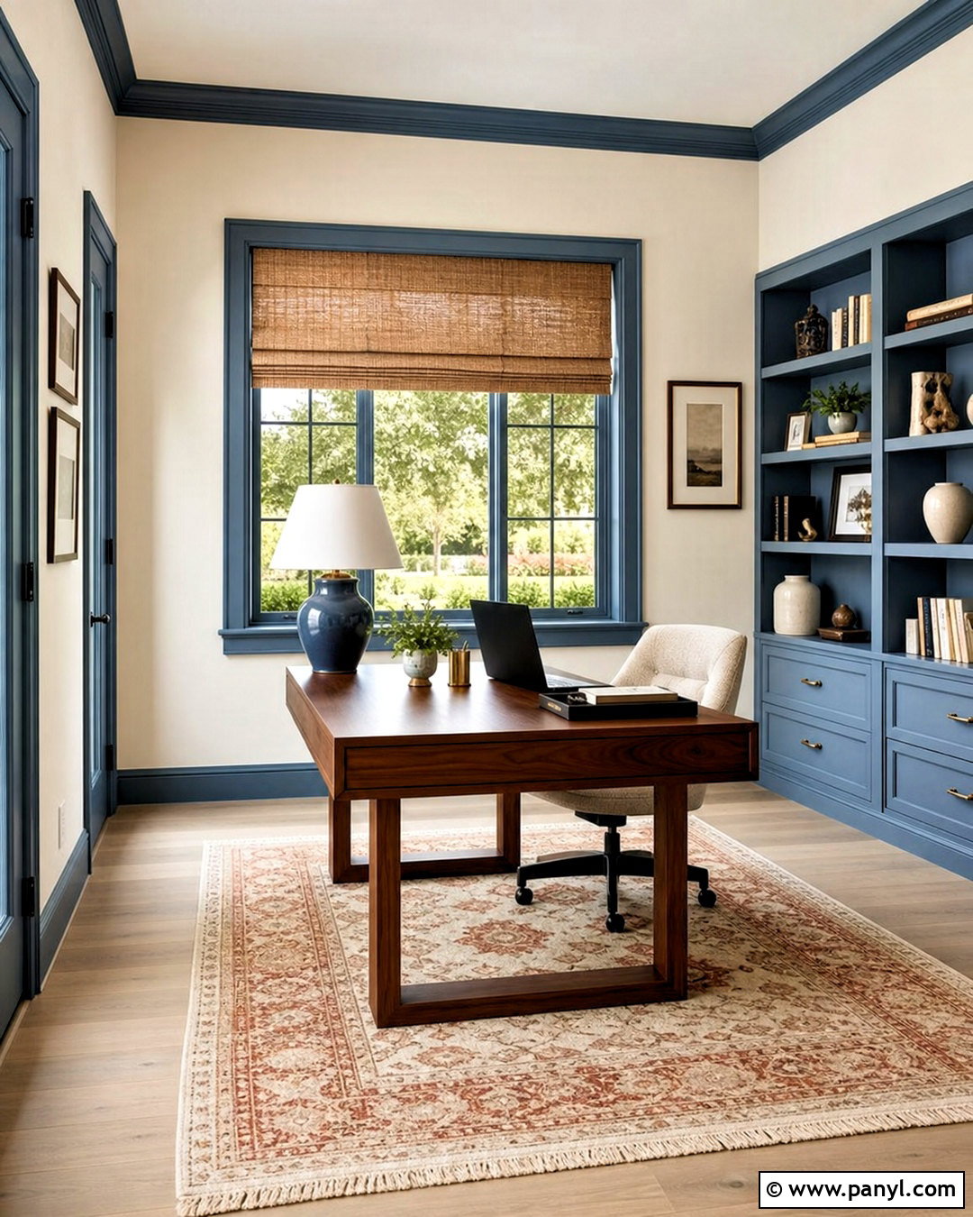 Slate Blue Contrast Trim - 20 contrast trim colors