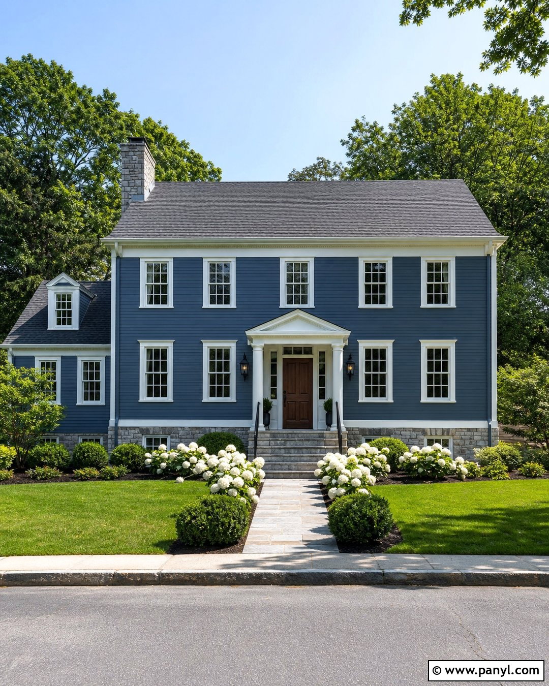 Slate Blue Exterior Wall Paint - 35 exterior wall paint ideas