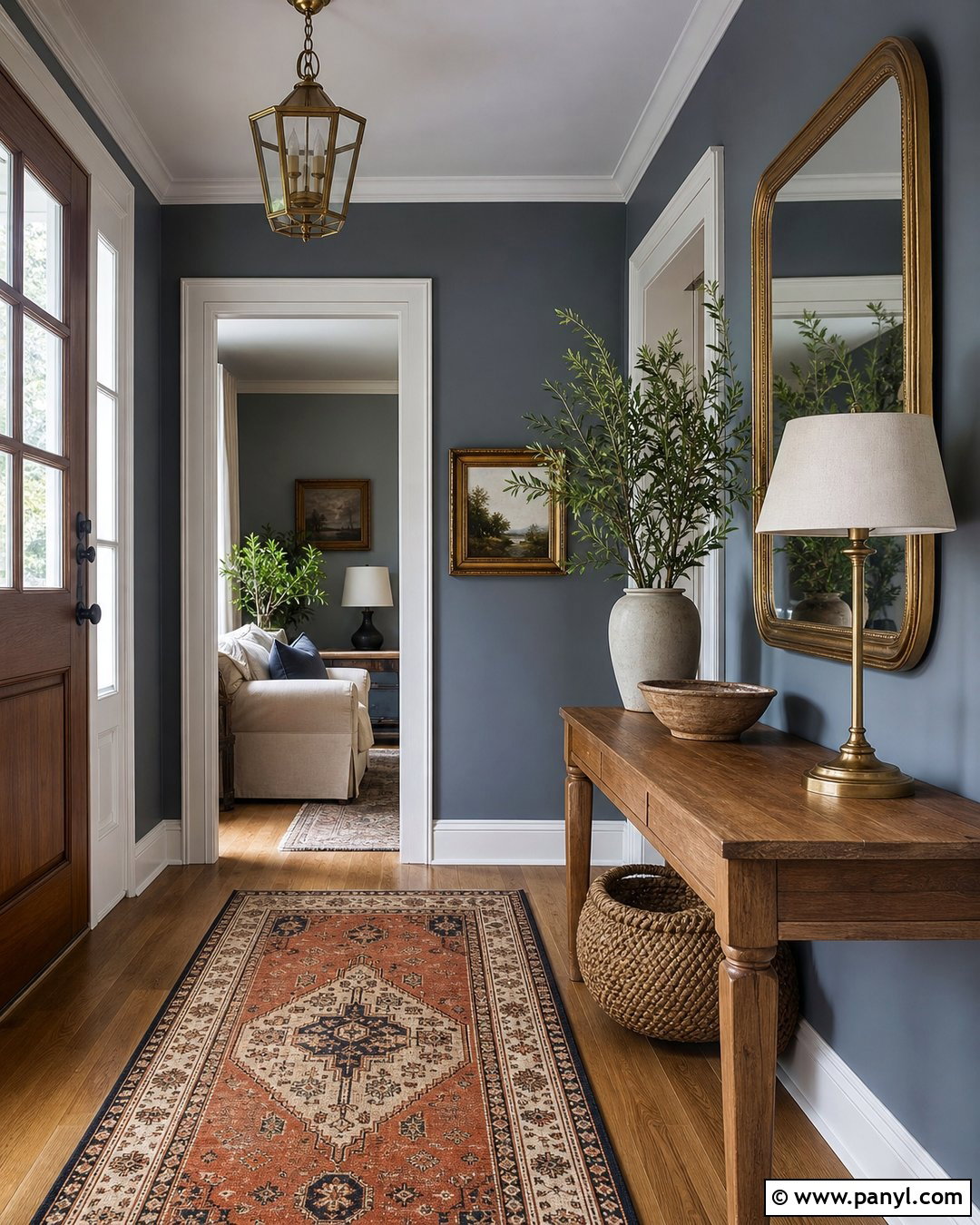 Slate Blue Foyer - 20 Best Foyer Colors