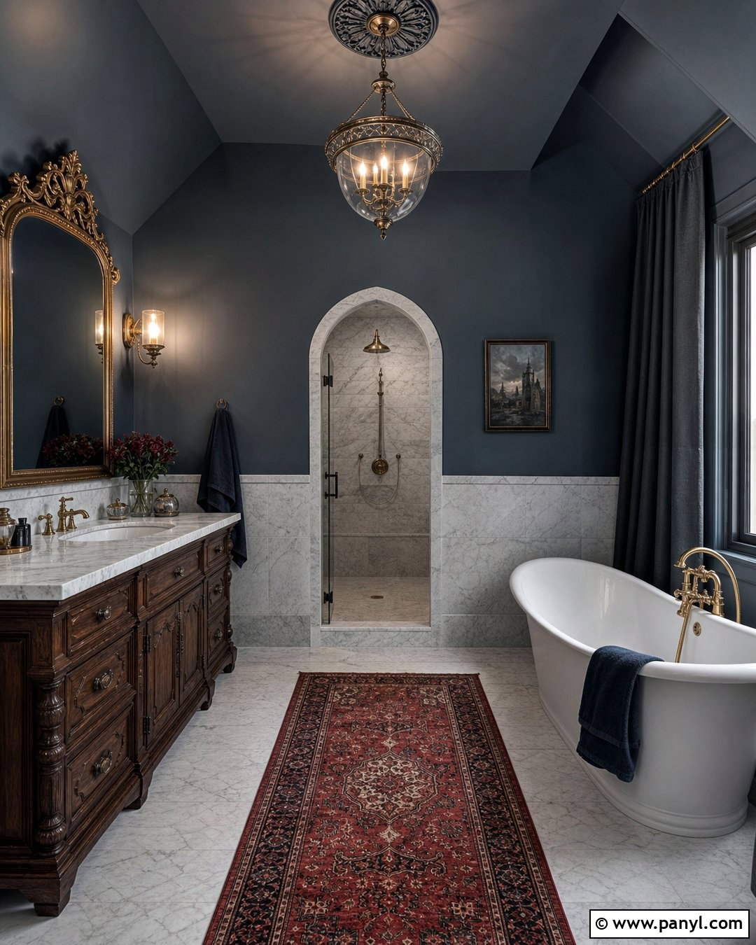 20 Gothic Paint Colors Dark Walls for Moody, Elegant Rooms