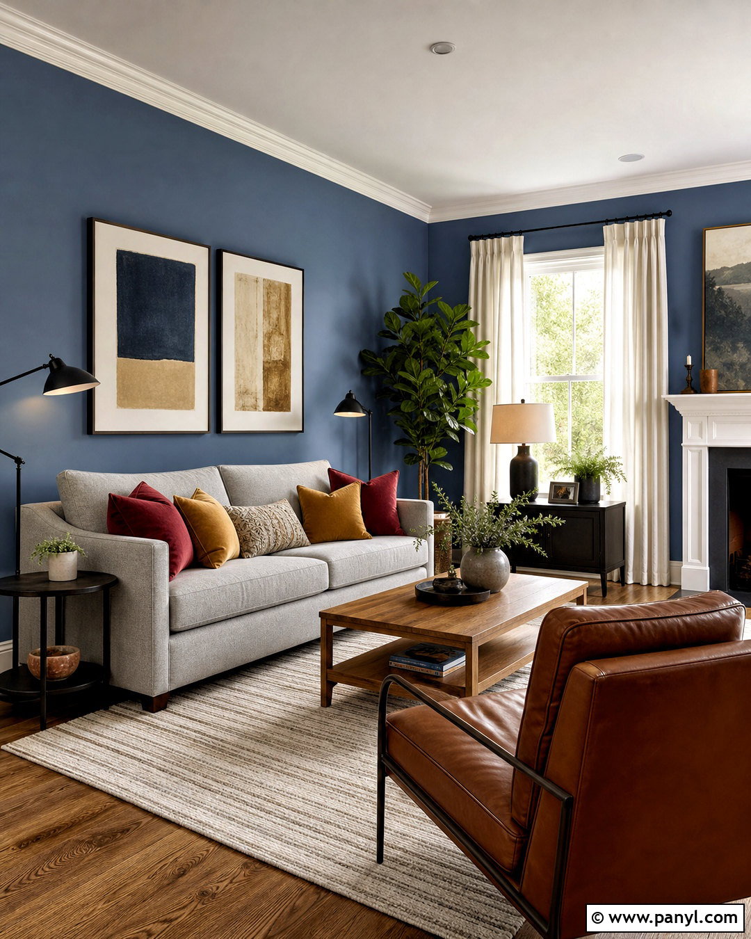 Slate Blue Interior Paint - 20 interior paint colors