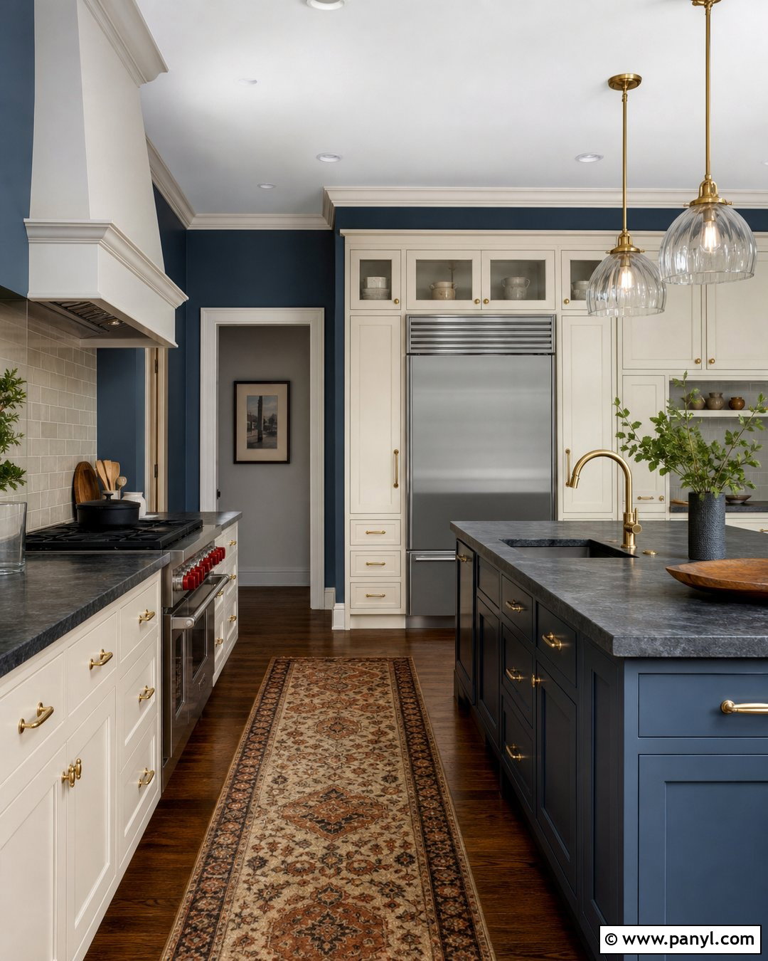 Slate Blue Kitchen Walls - 35 Paint Colors For Kitchen Walls