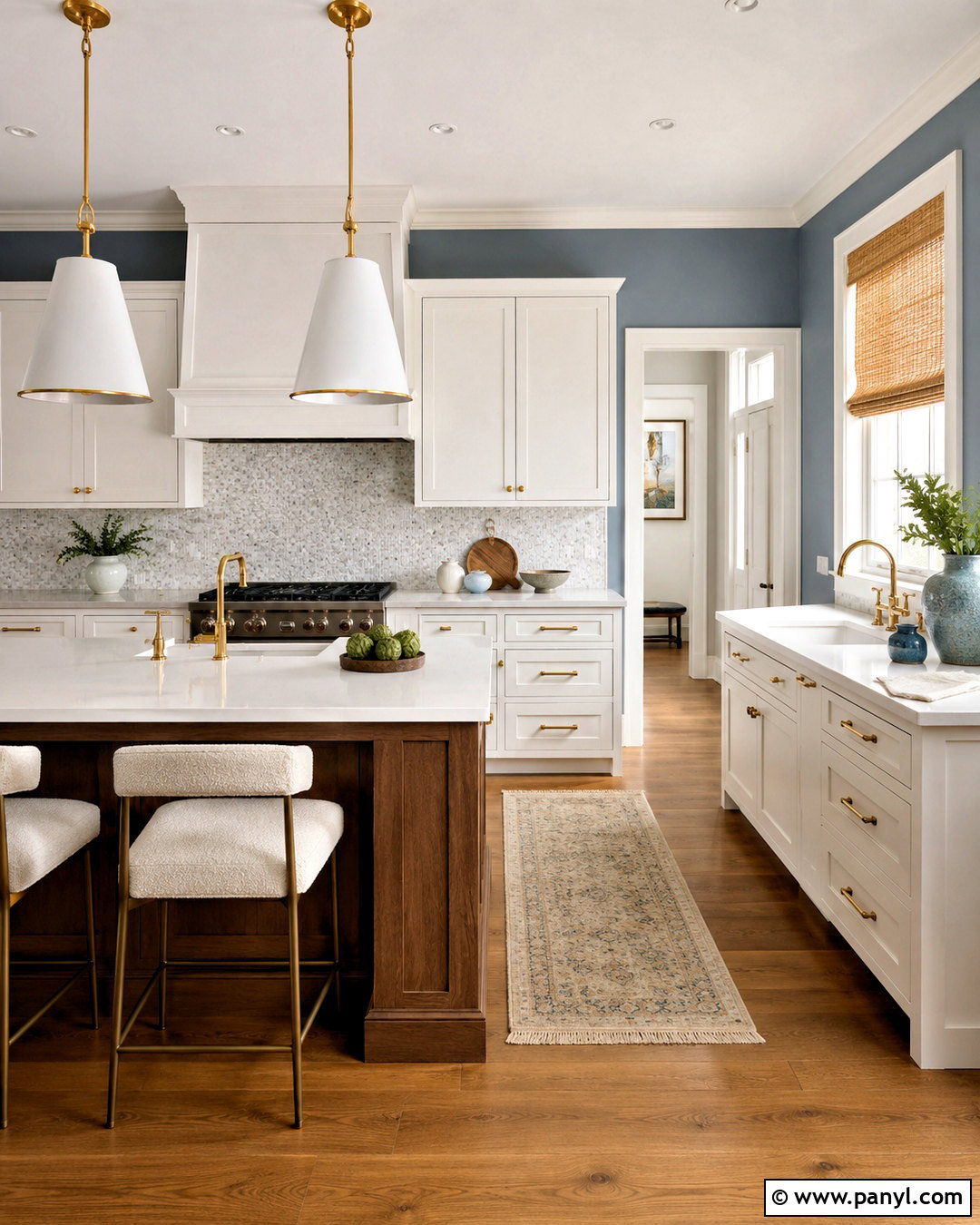 40 Kitchen Wall Colors With White Cabinets for a Fresh Look
