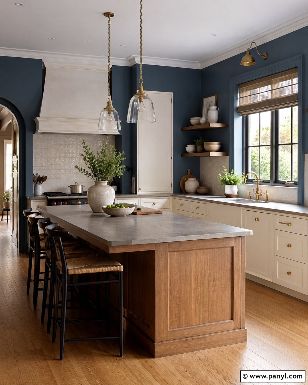 Slate Blue Kitchen Walls - 20 Shades Of Blue For Walls