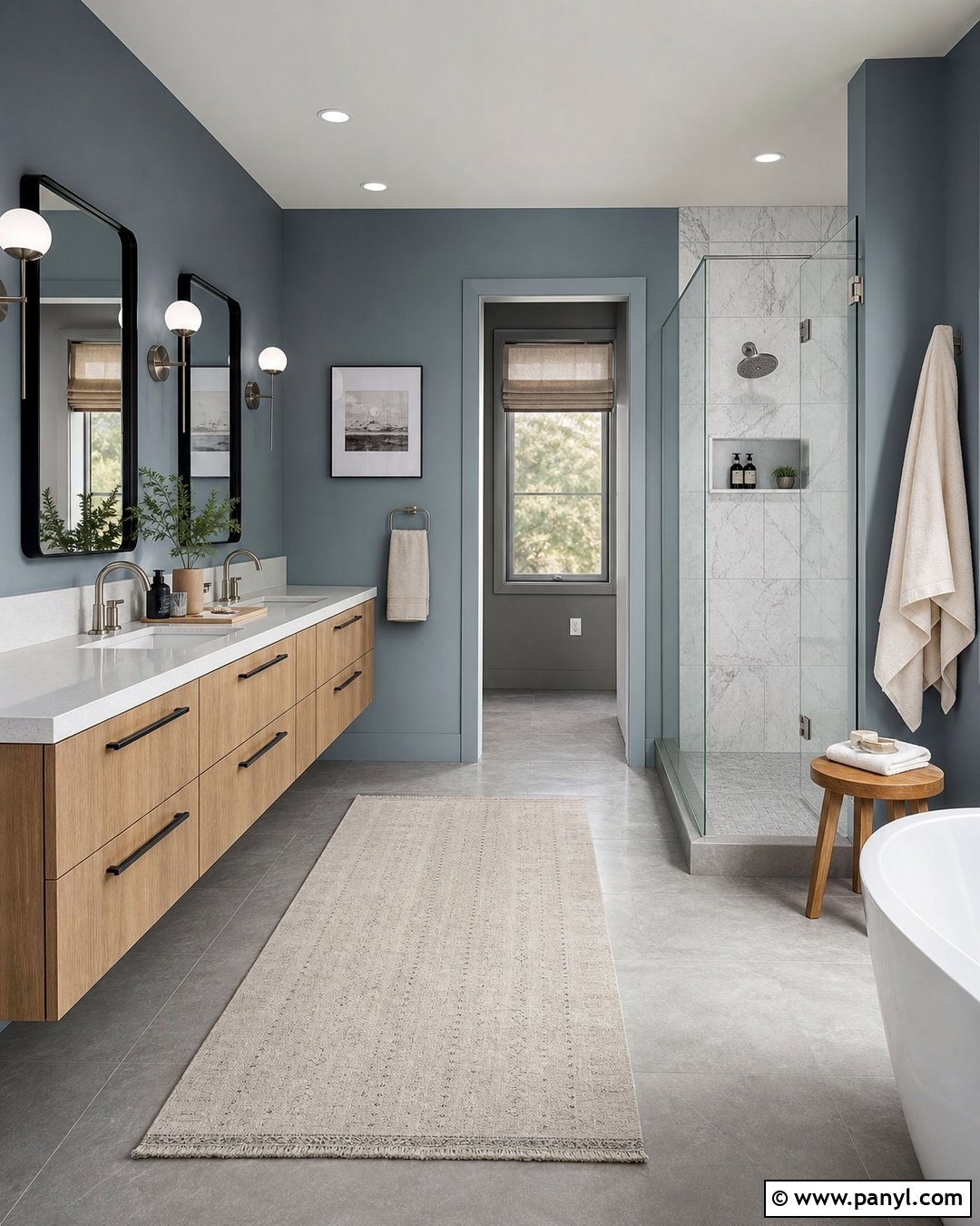 25 Master Bath Wall Color Ideas for a Serene Spa-Like Retreat