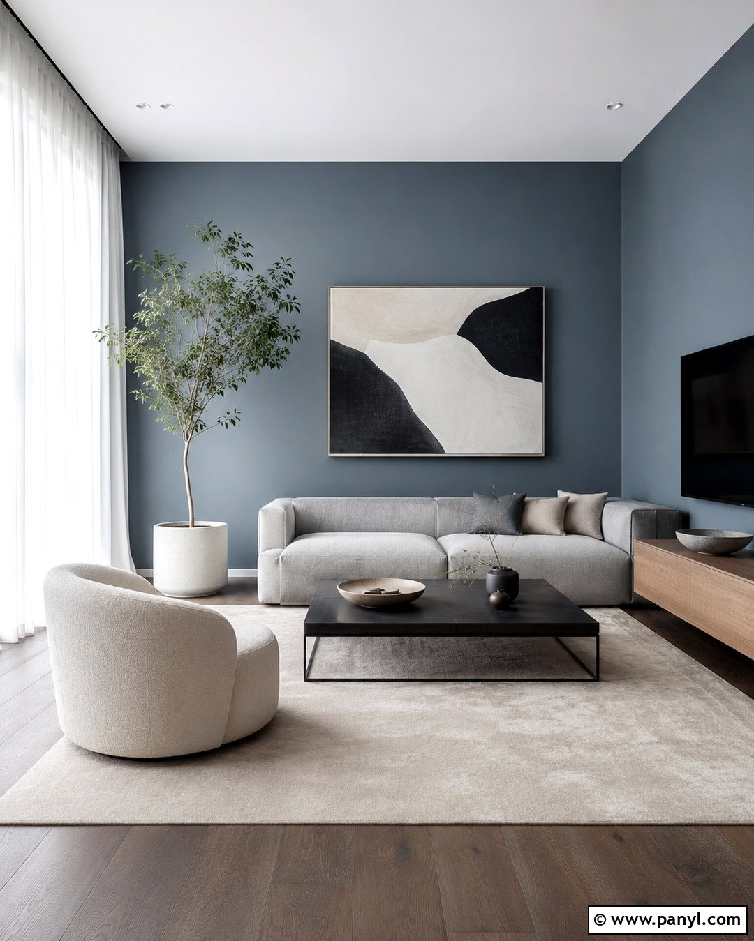 20 Blue Wall Lounge Room Ideas for a Calm, Stylish Retreat