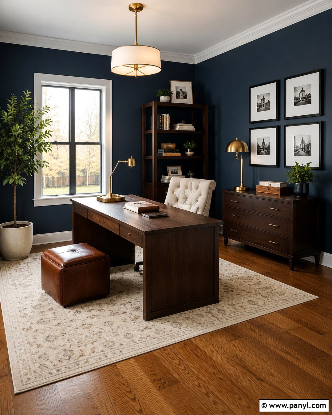 Slate Blue Wall Color - 20 Best Wall Color For Honey Oak Floors