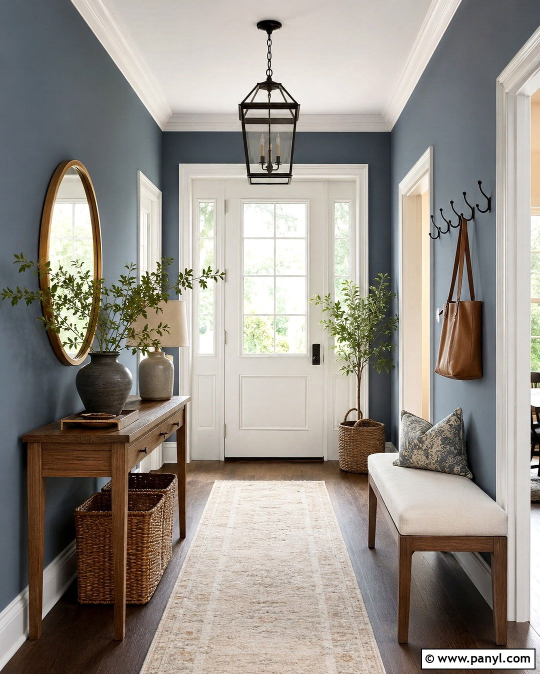 Slate Blue Wall Color - 20 Evergreen Wall Color Ideas