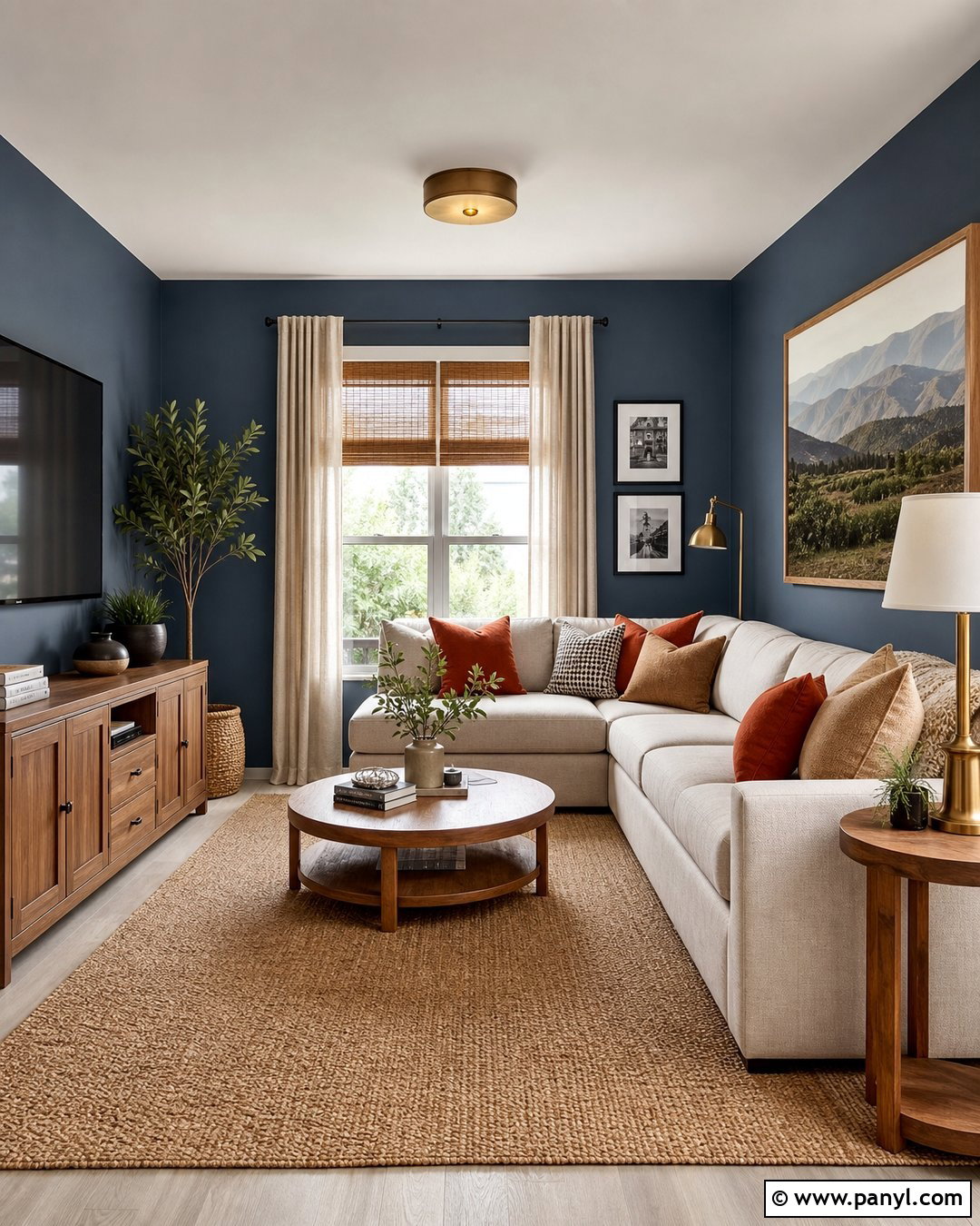 Slate Blue Wall Color - 35 Cozy Wall Colors
