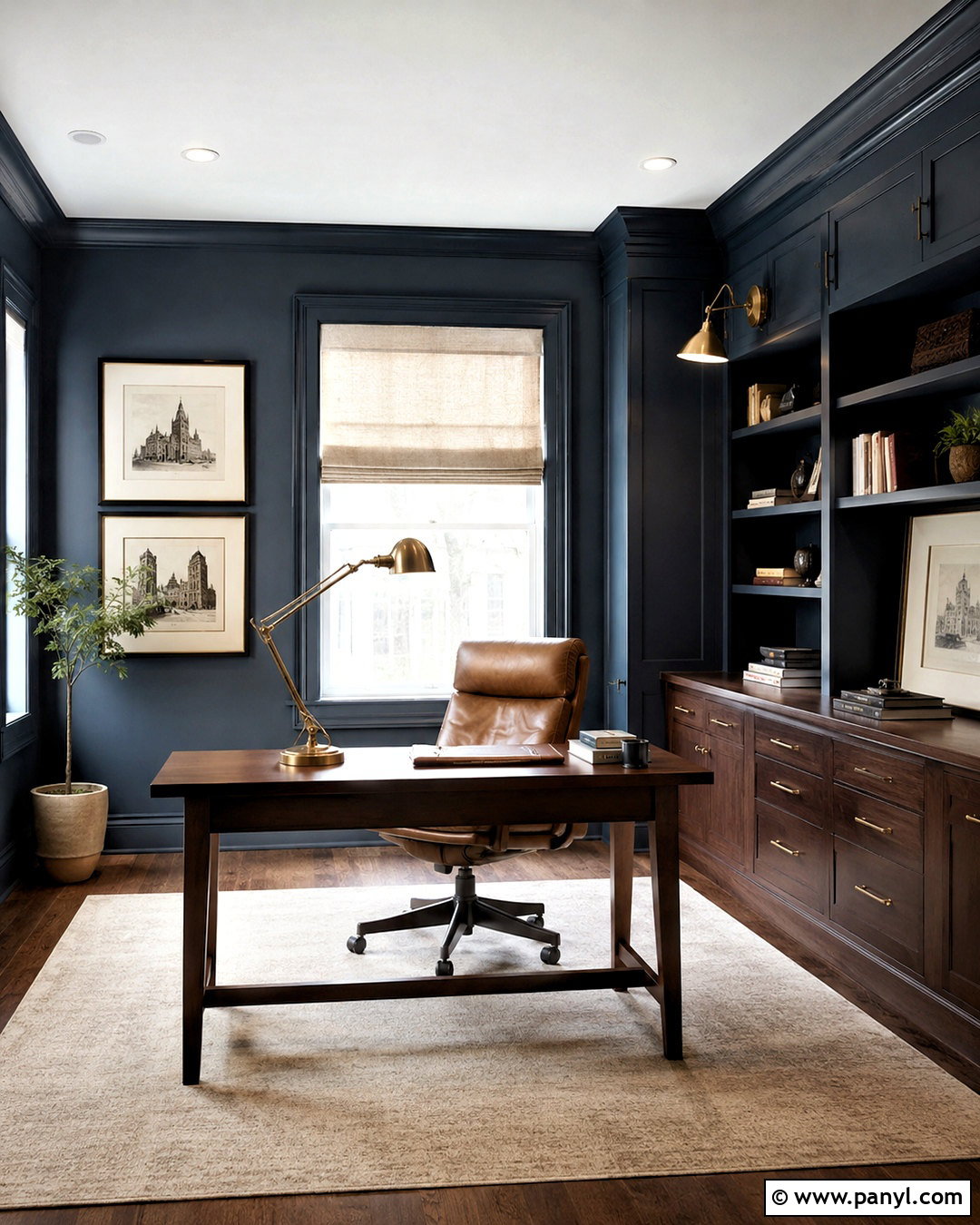 Slate Blue Wall Color - 40 Aesthetic Wall Colour Ideas