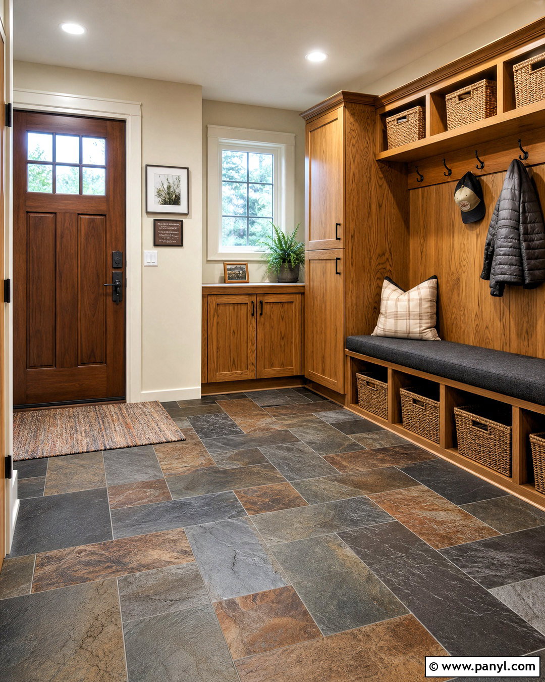 Slate Look Porcelain Floor Tile - 20 latest floor tiles for home ideas