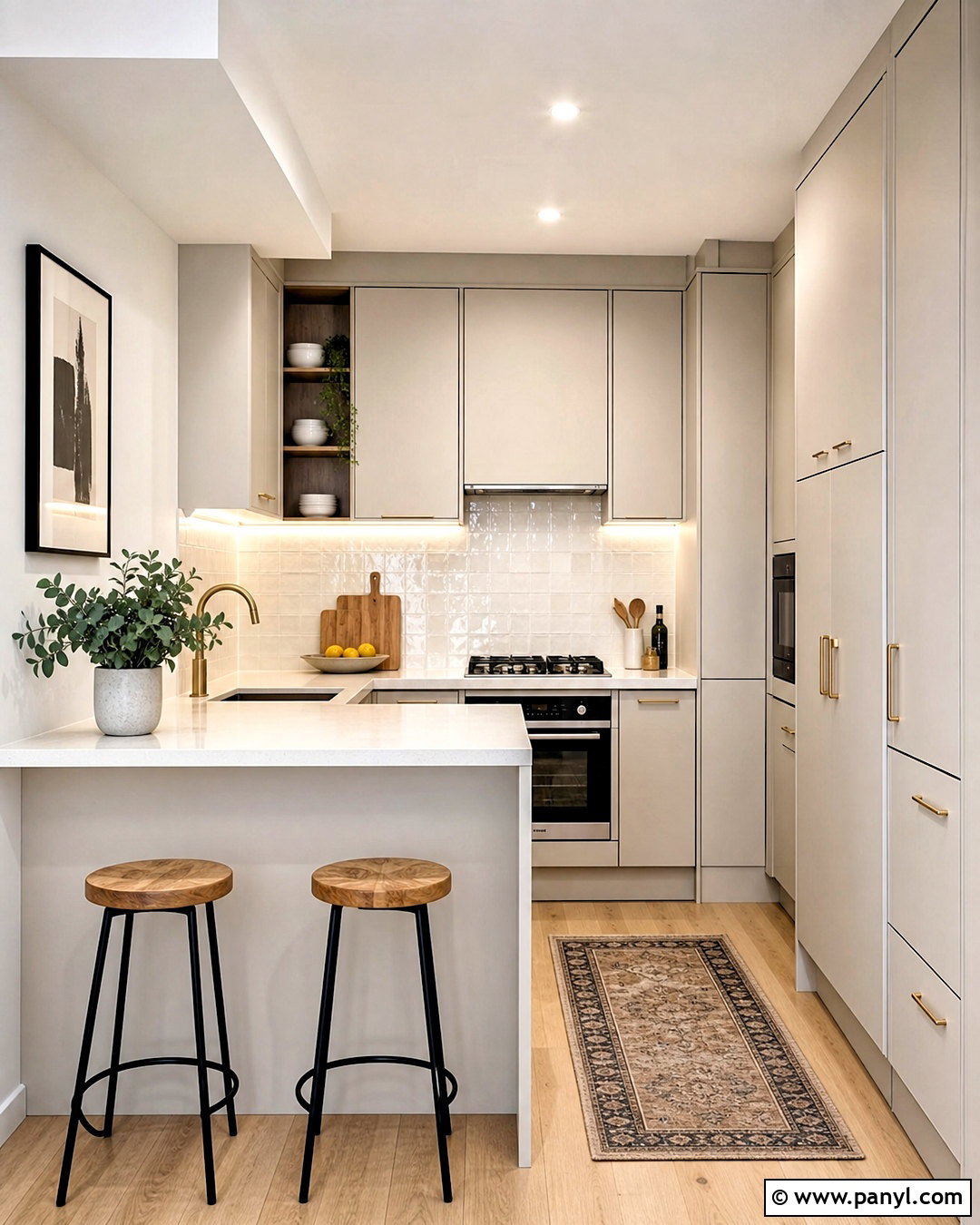 Small Apartment Kitchen - 20 kitchen aesthetic ideas