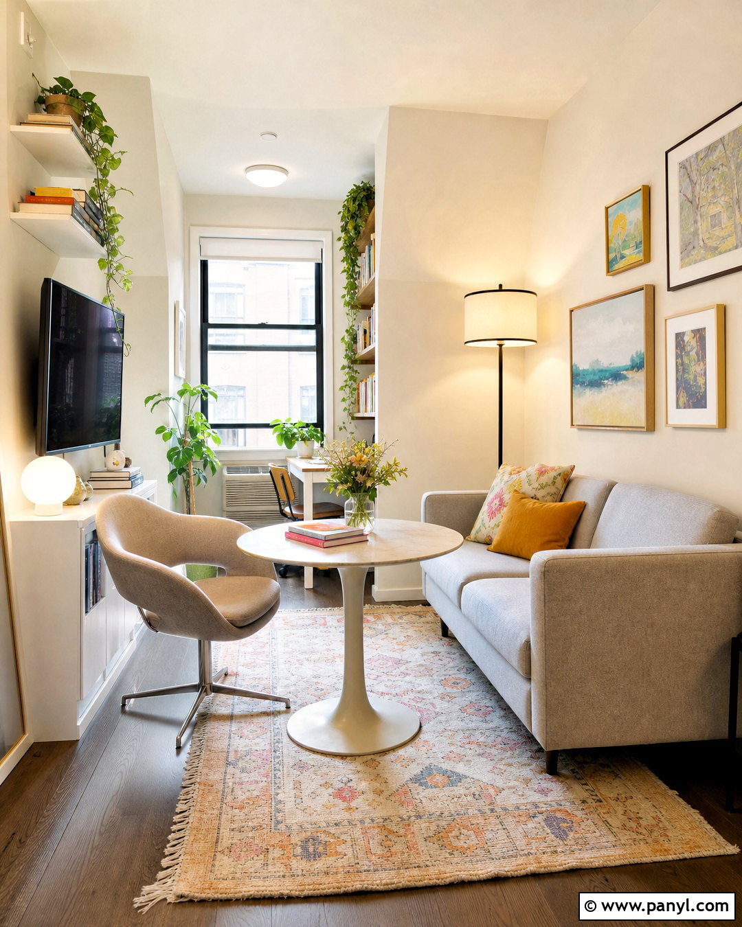 Small Apartment Living Room - 20 living room designs