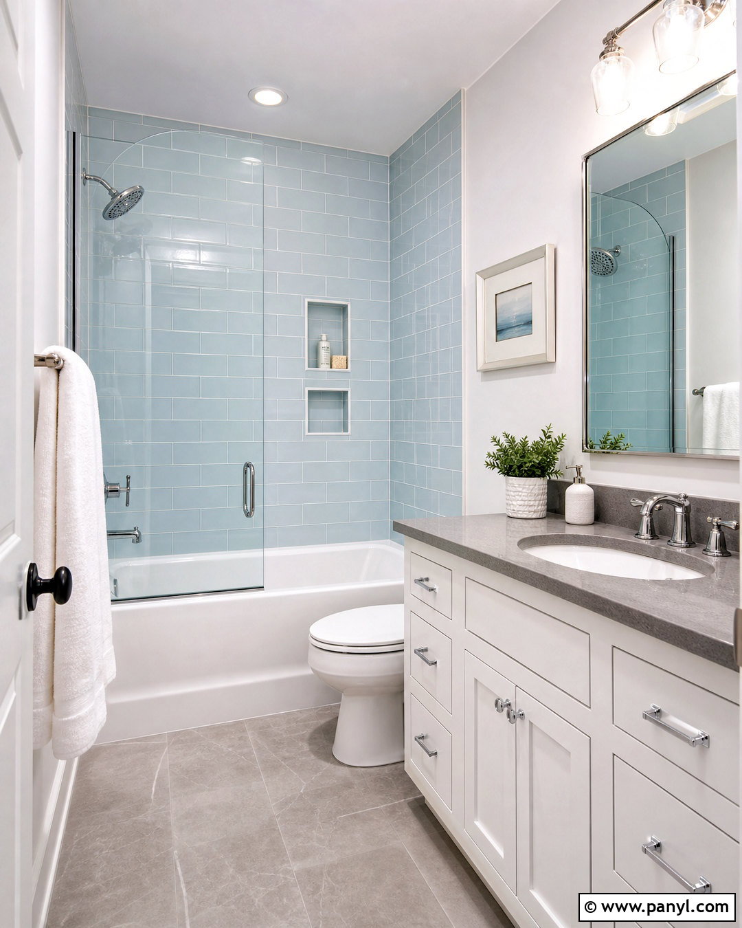 Small Bathroom With Tub Shower Combo - 20 small bathroom remodel ideas