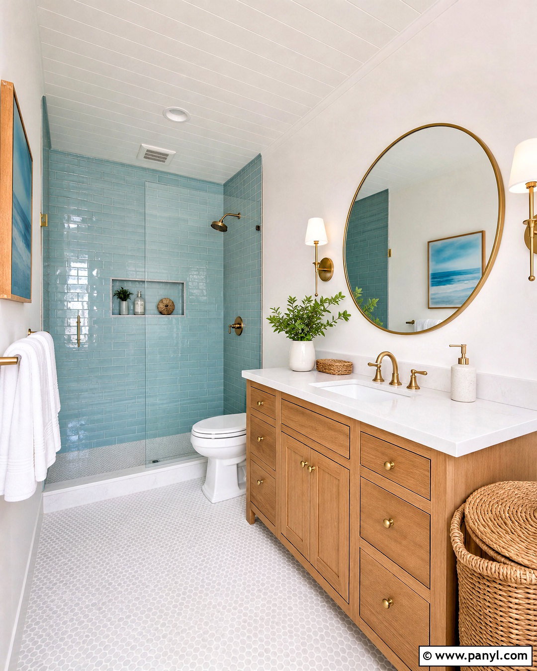 Small Beach House Bathroom - 20 small beach house interior ideas