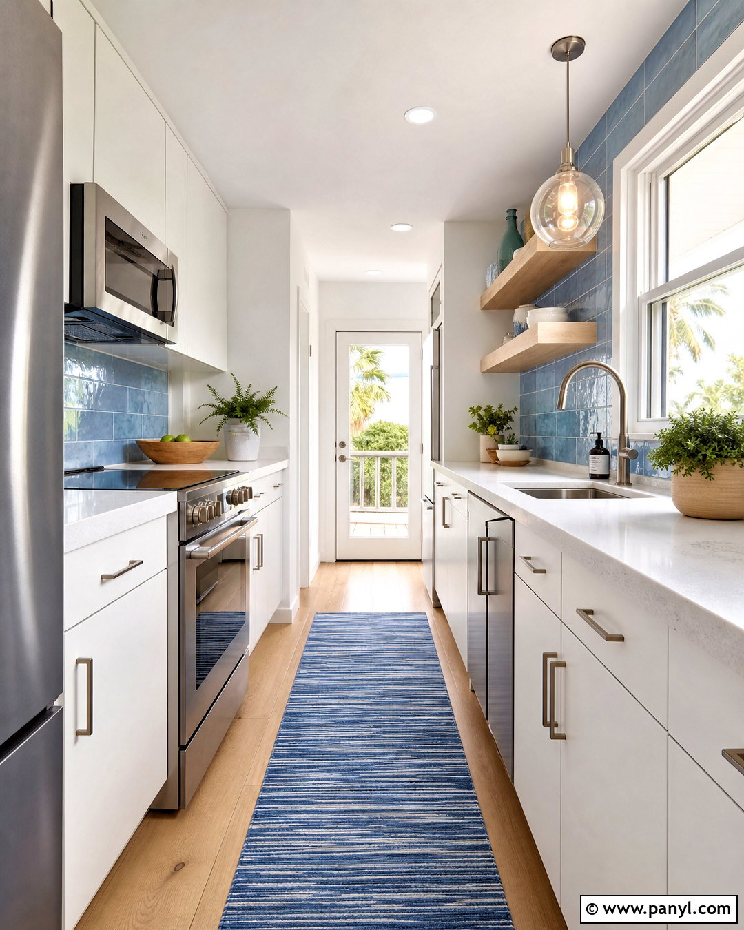 Small Beach House Galley Kitchen - 20 small beach house interior ideas