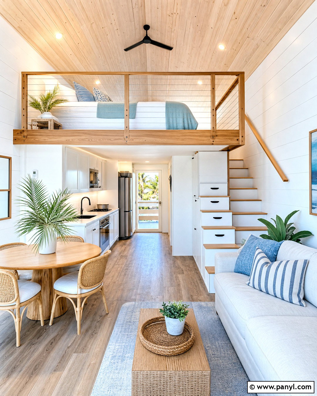 Small Beach House Loft Interior - 20 small beach house interior ideas