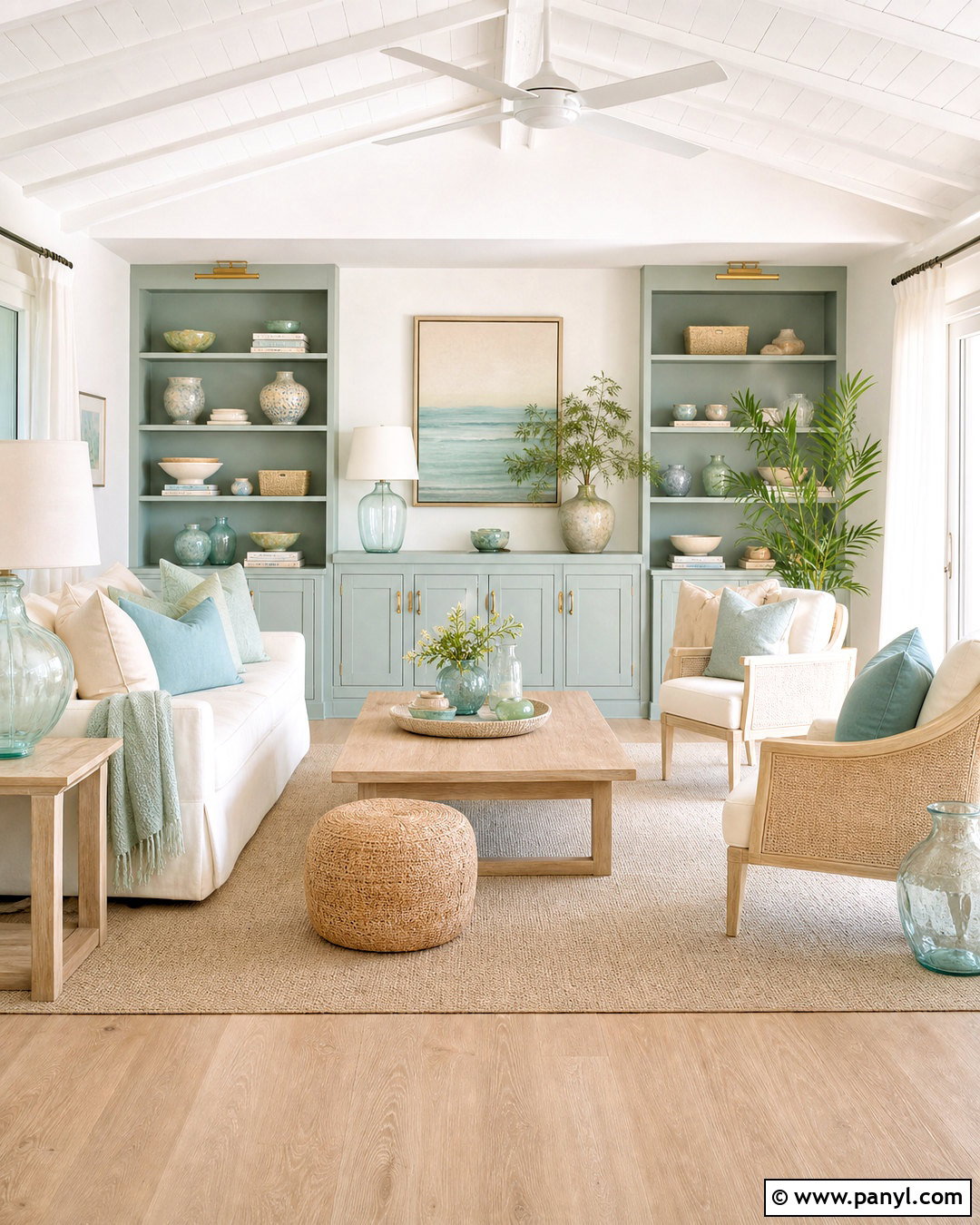Small Beach House Sea Glass Interior - 20 small beach house interior ideas