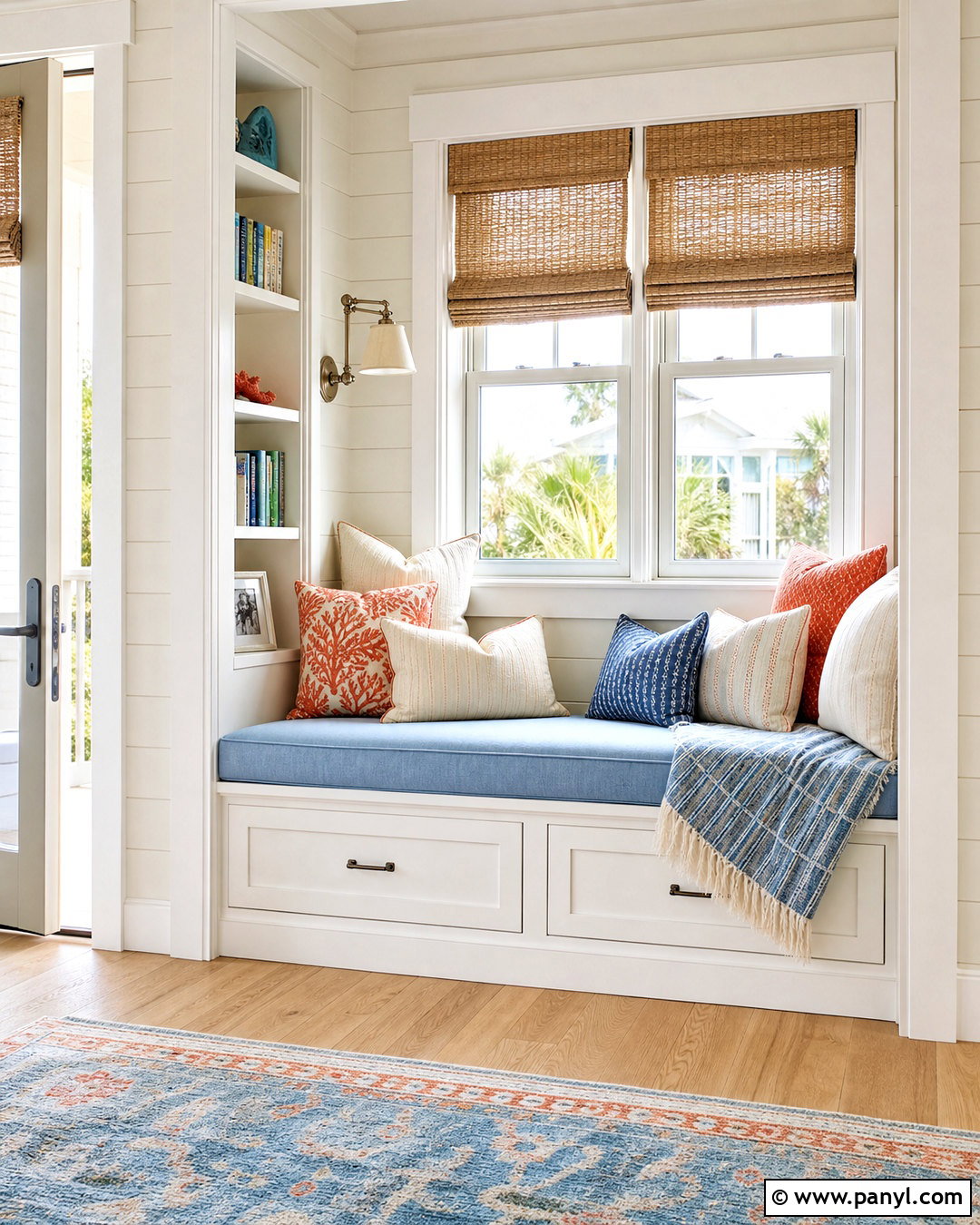 Small Beach House Window Reading Nook - 20 small beach house interior ideas