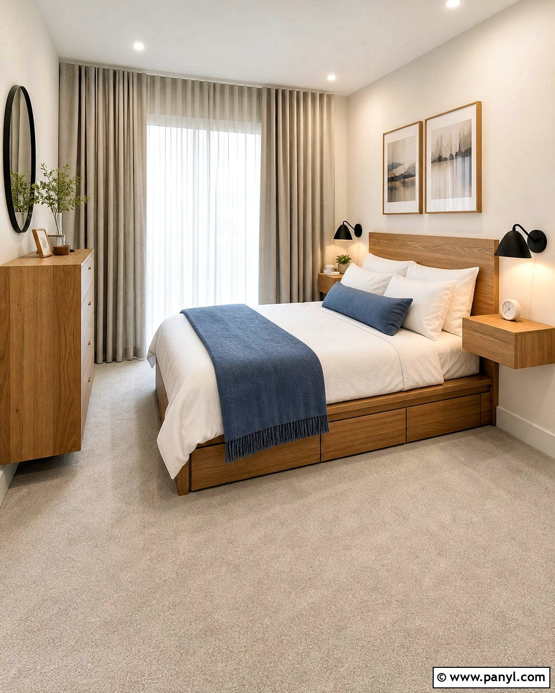 Small Bedroom Light Carpet - 20 wall to wall carpet ideas bedrooms