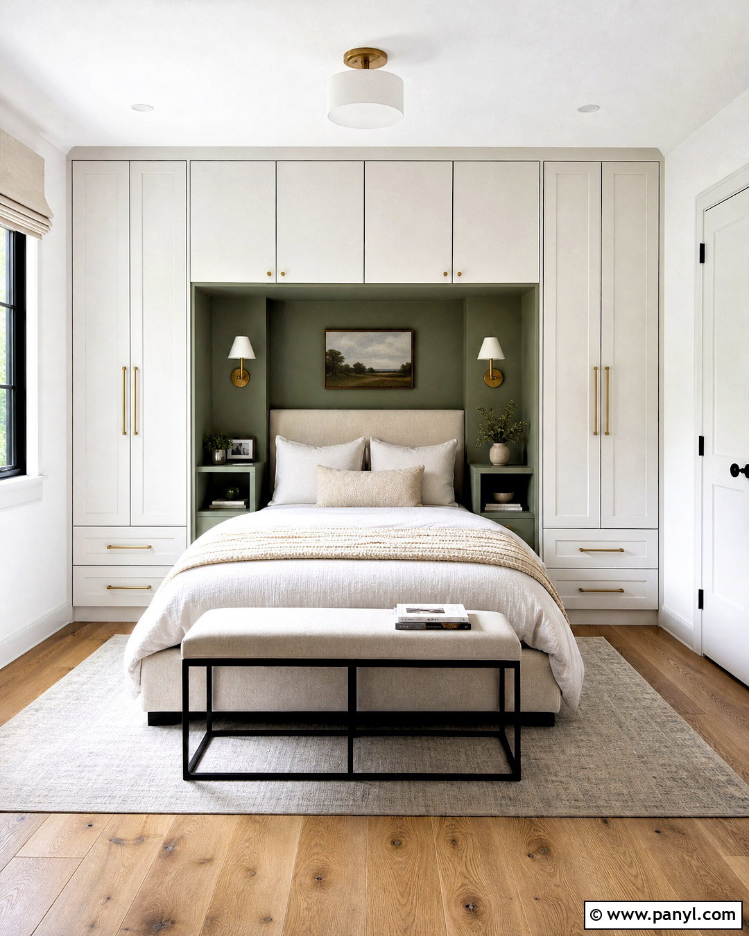 Small Bedroom With Built-In Storage - 20 bedroom ideas for small rooms