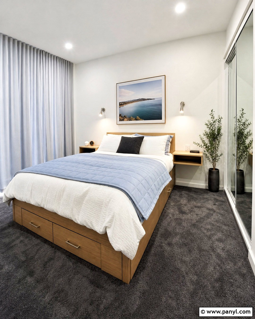 Small Bedroom With Dark Gray Carpet - 20 dark gray carpet bedroom ideas