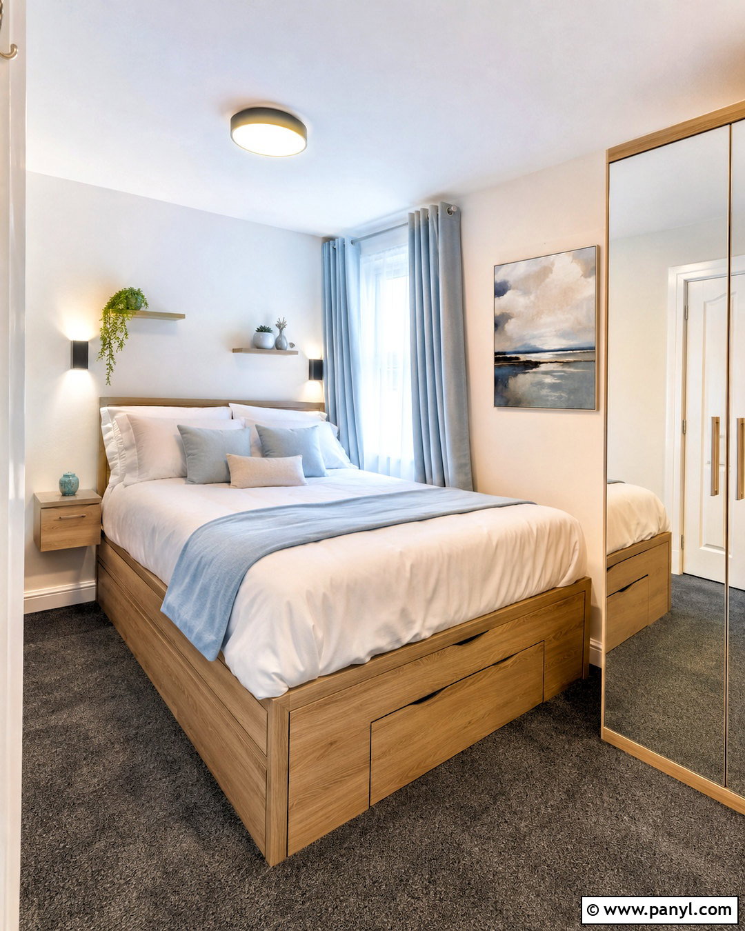 Small Bedroom With Dark Grey Carpet - 20 dark grey carpet bedroom ideas