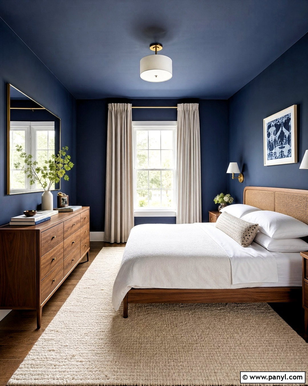 Small Bedroom With Dark Walls - 20 bedroom ideas for small rooms