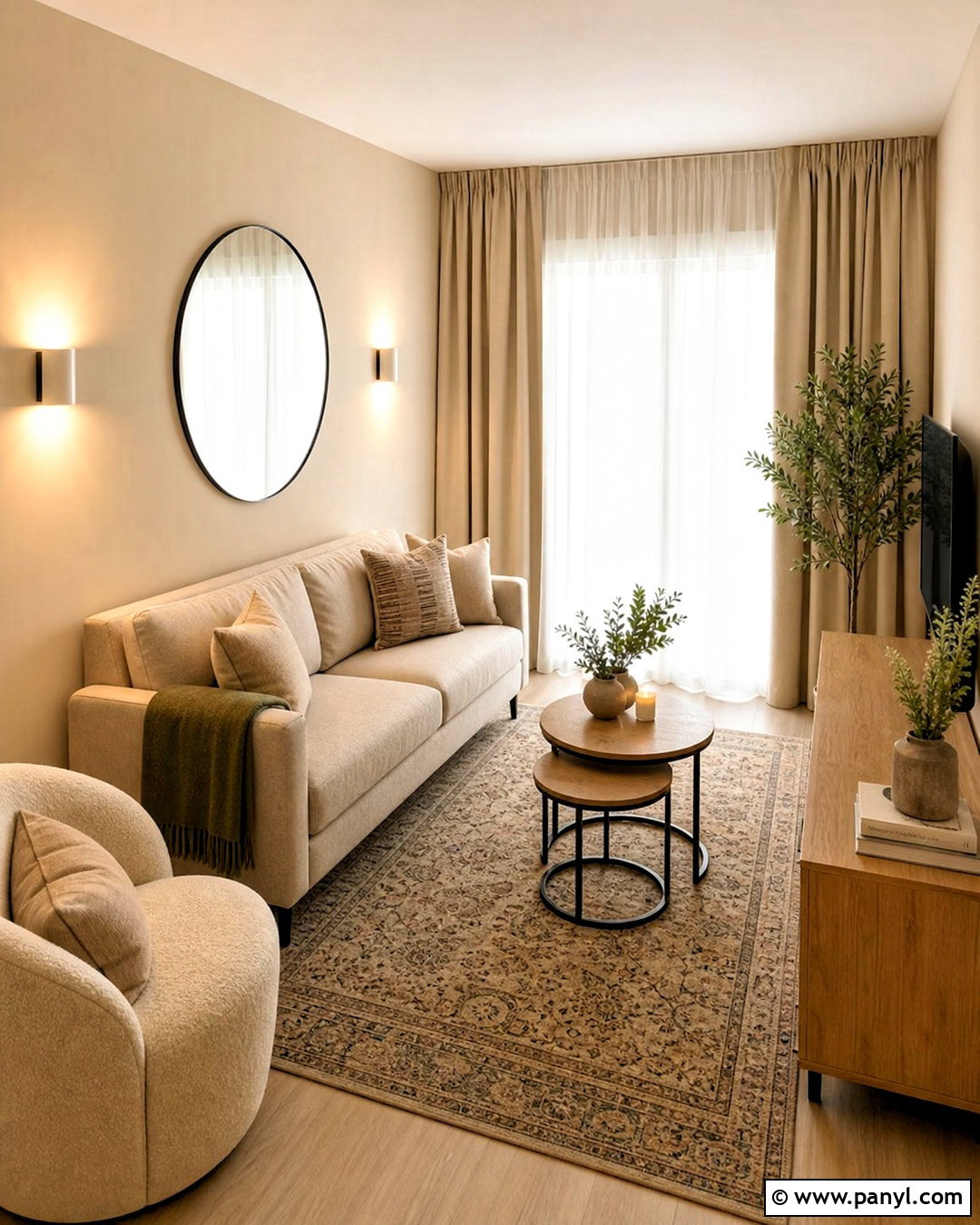 Small Beige Living Room - 20 beige color palette living room ideas