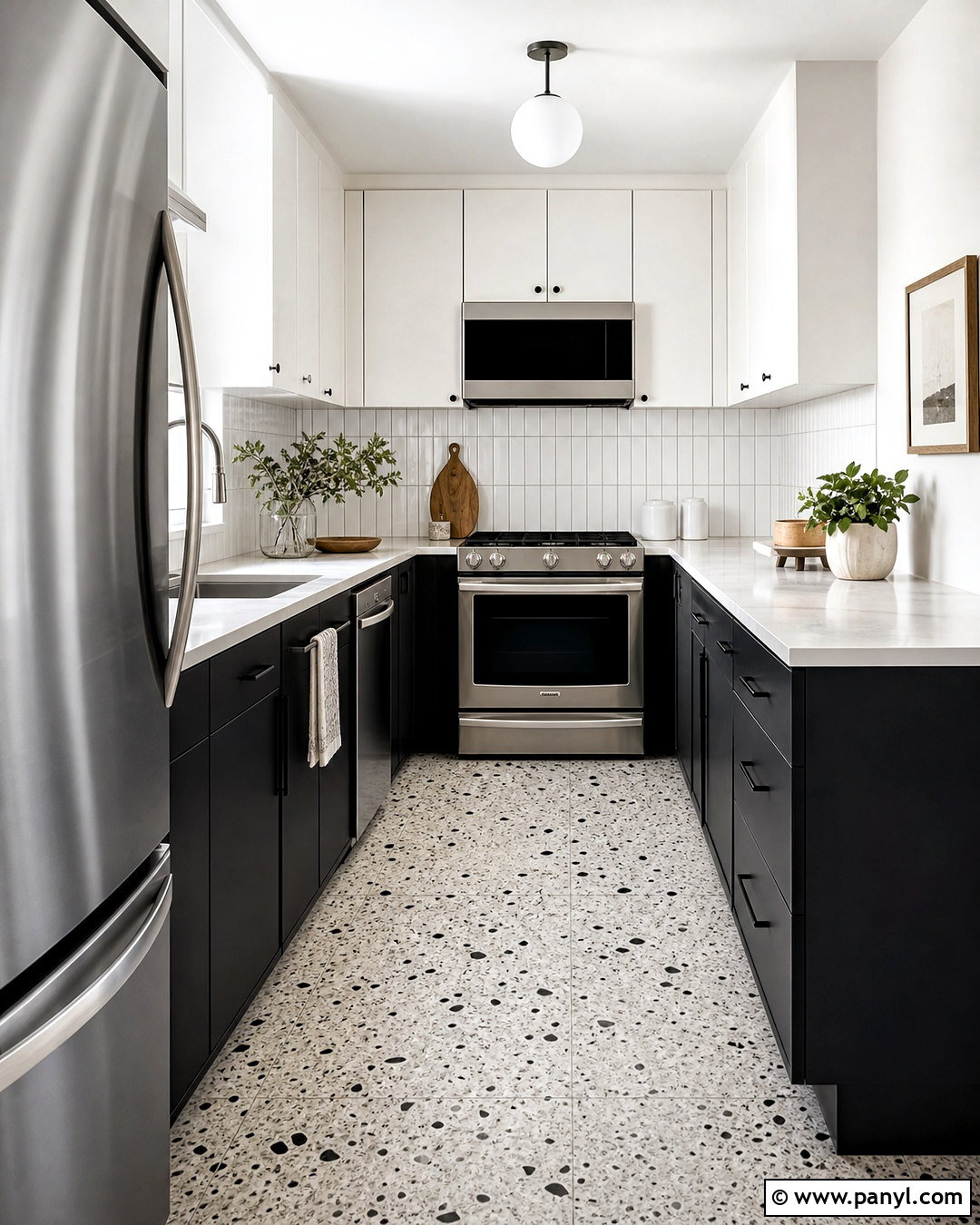 Small Black And White Kitchen - 20 small kitchen remodel ideas