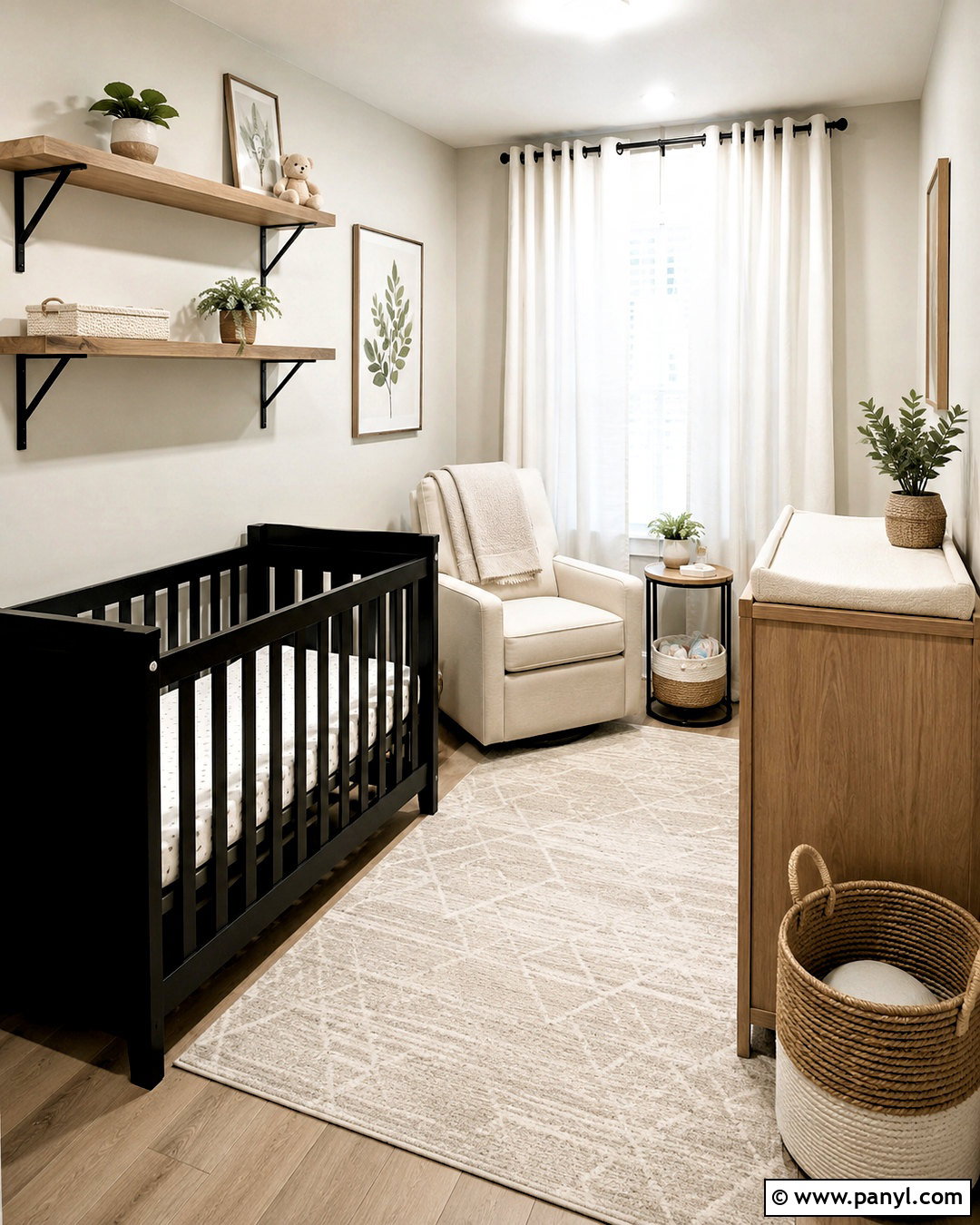Small Black Crib Nursery - 20 black crib nursery ideas
