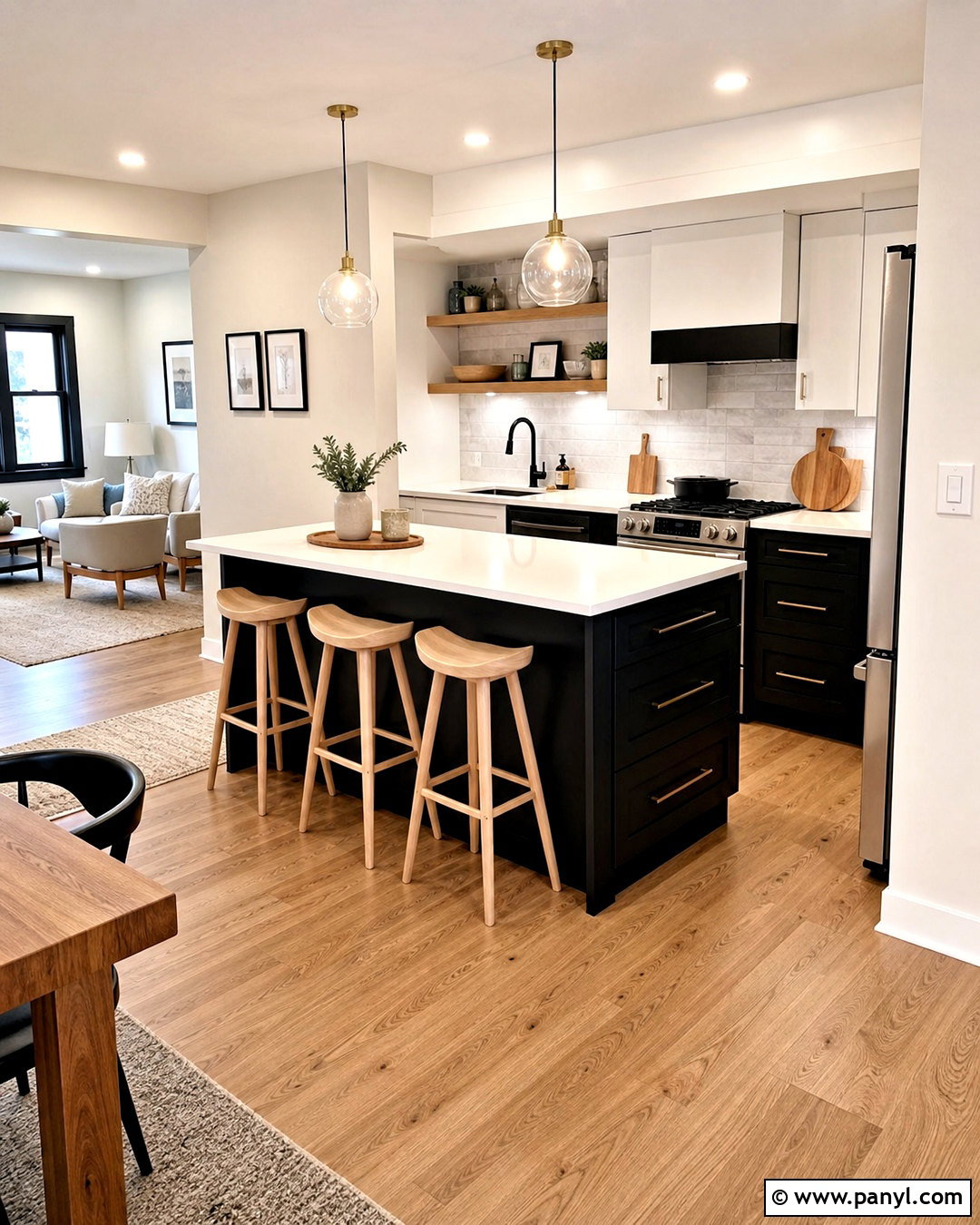 Small Black Kitchen With Peninsula - 20 small black kitchen ideas